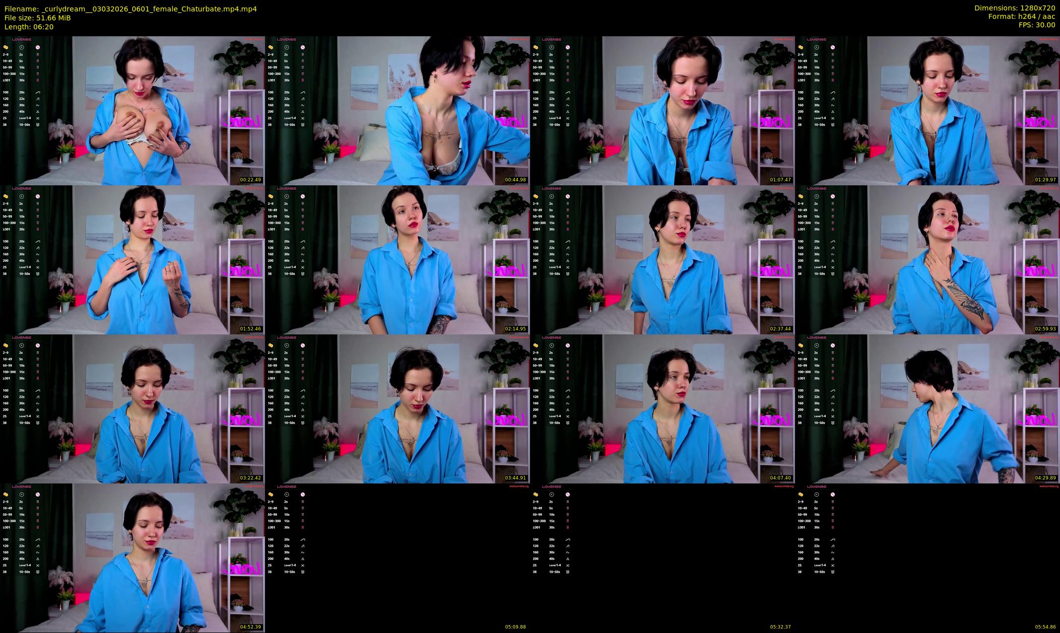 _curlydream_ — 7 minute Chaturbate female cam show recording, 720p, Mar 3, 2026