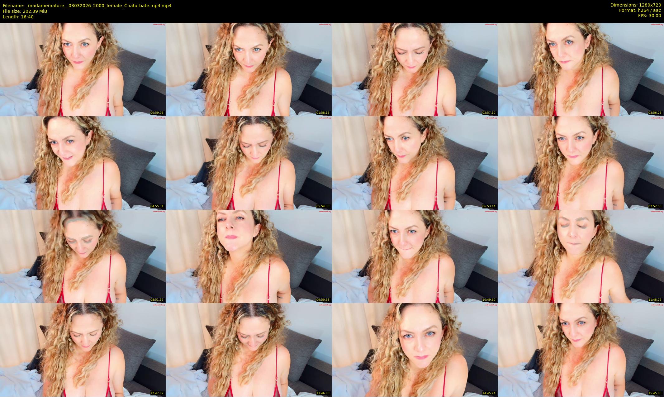 _madamemature_ — 17 minute Chaturbate female cam show recording, 720p, Mar 3, 2026