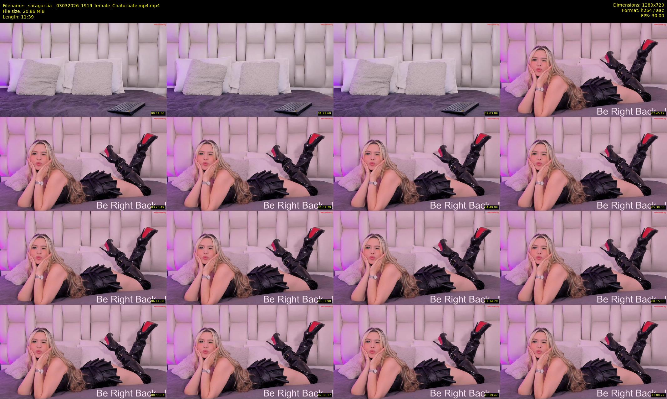_saragarcia_ — 12 minute Chaturbate female cam show recording, 720p, Mar 3, 2026