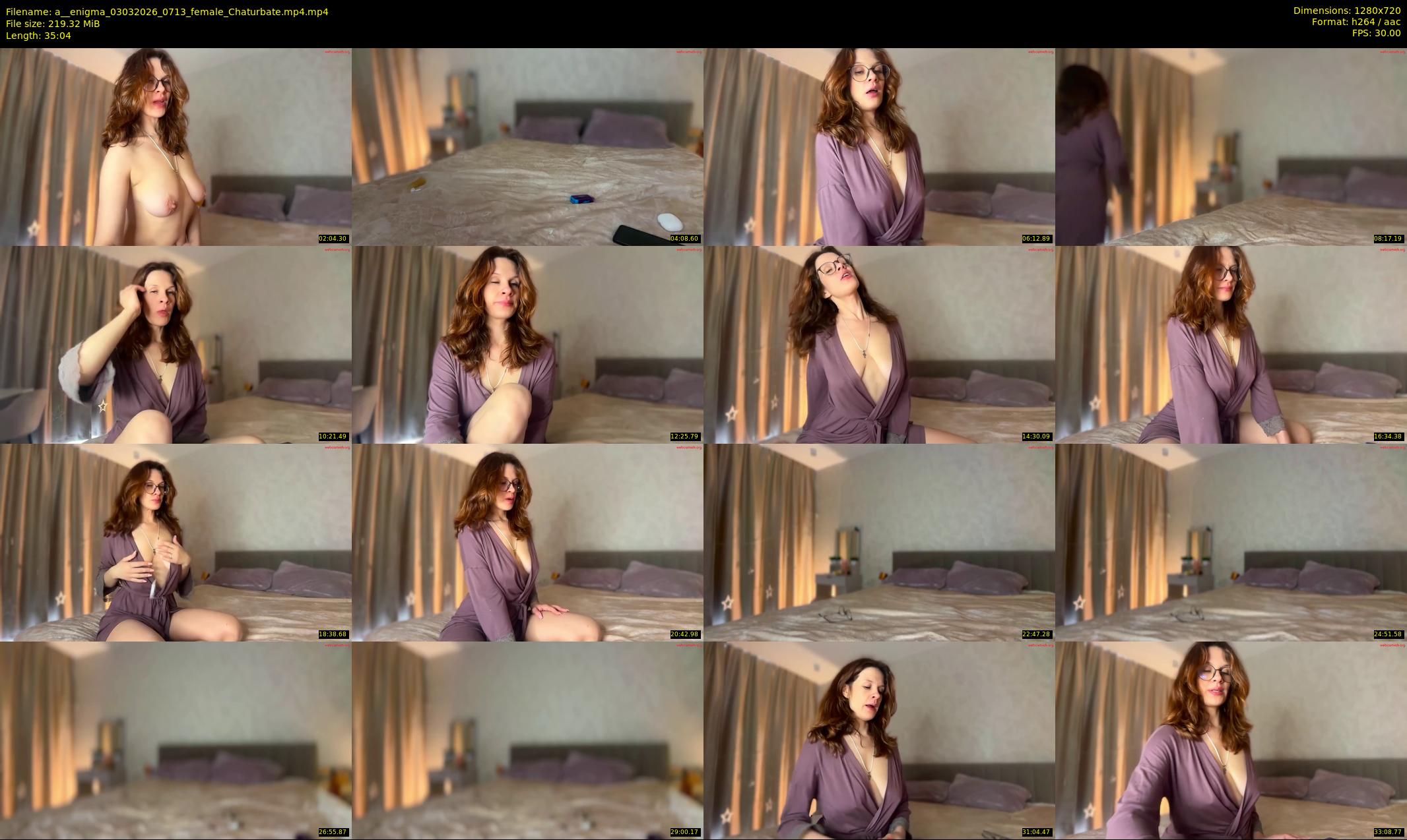 a__enigma — 36 minute Chaturbate female cam show recording, 720p, Mar 3, 2026