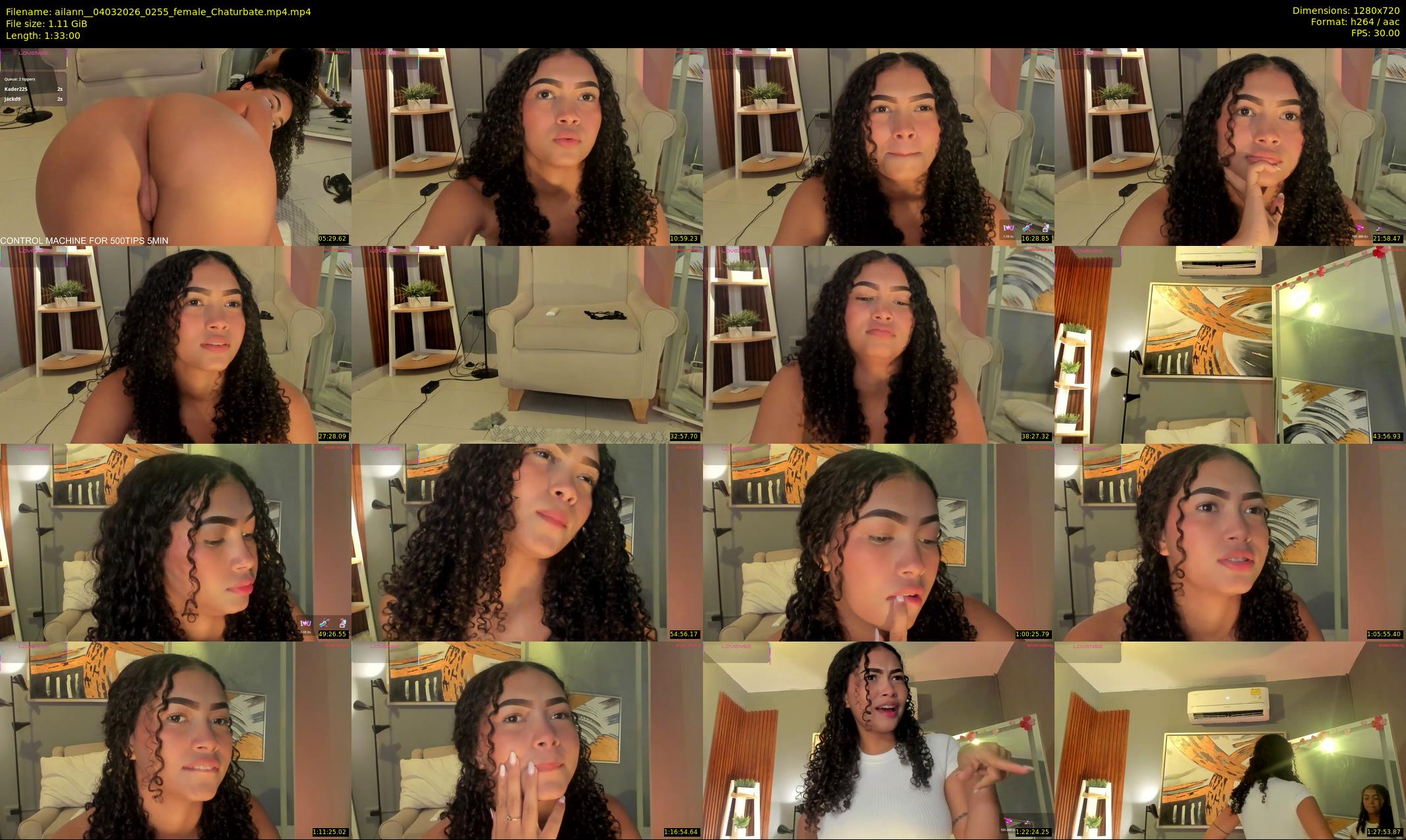ailann_ — 93 minute Chaturbate female cam show recording, 720p, Mar 4, 2026