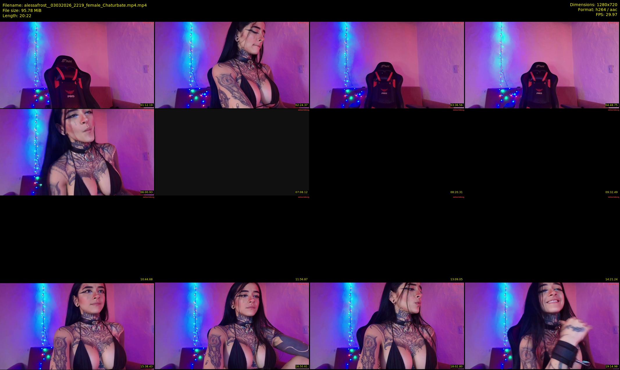 alessafrost_ — 21 minute Chaturbate female cam show recording, 720p, Mar 3, 2026