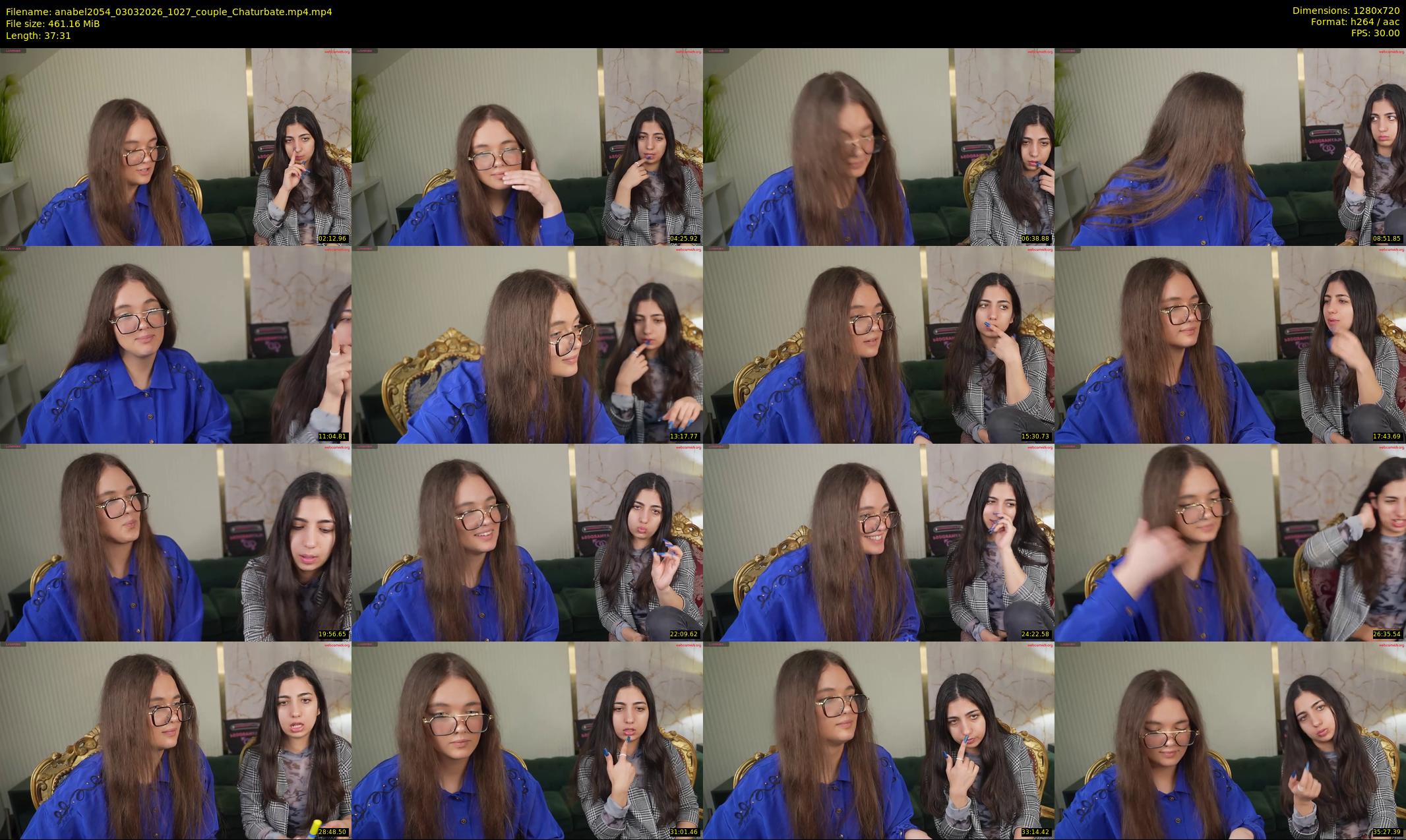 anabel2054 — 38 minute Chaturbate female cam show recording, 720p, Mar 3, 2026