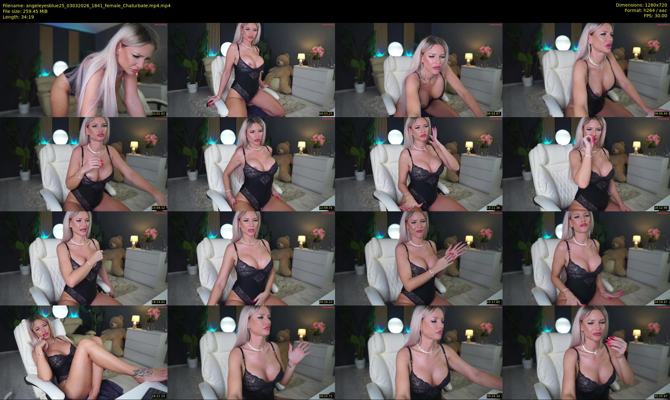 angeleyesblue25 — 35 minute Chaturbate female cam show recording, 720p, Mar 3, 2026