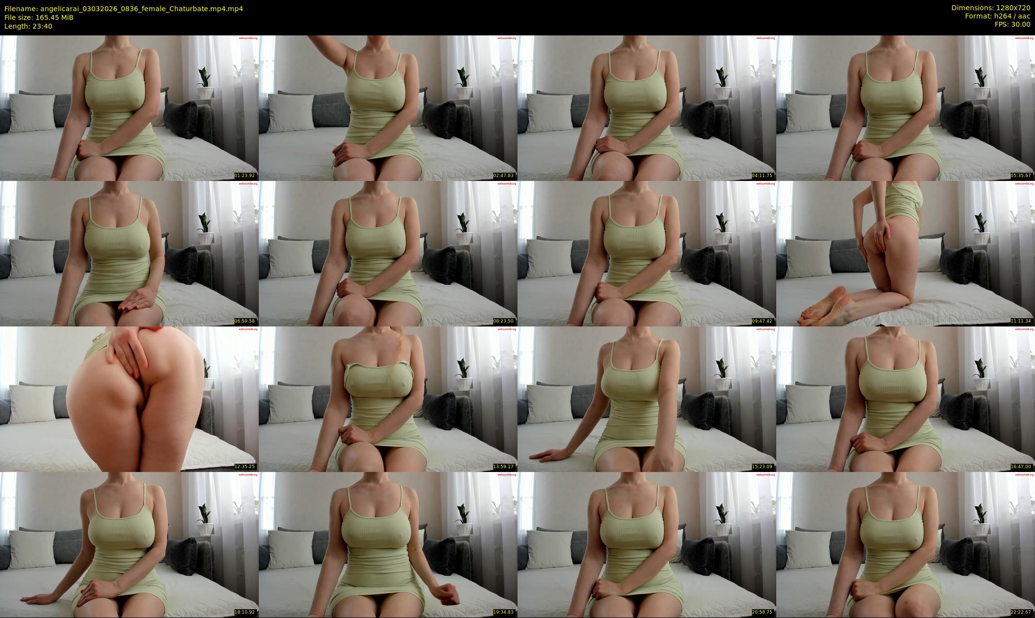 angelicarai — 24 minute Chaturbate female cam show recording, 720p, Mar 3, 2026