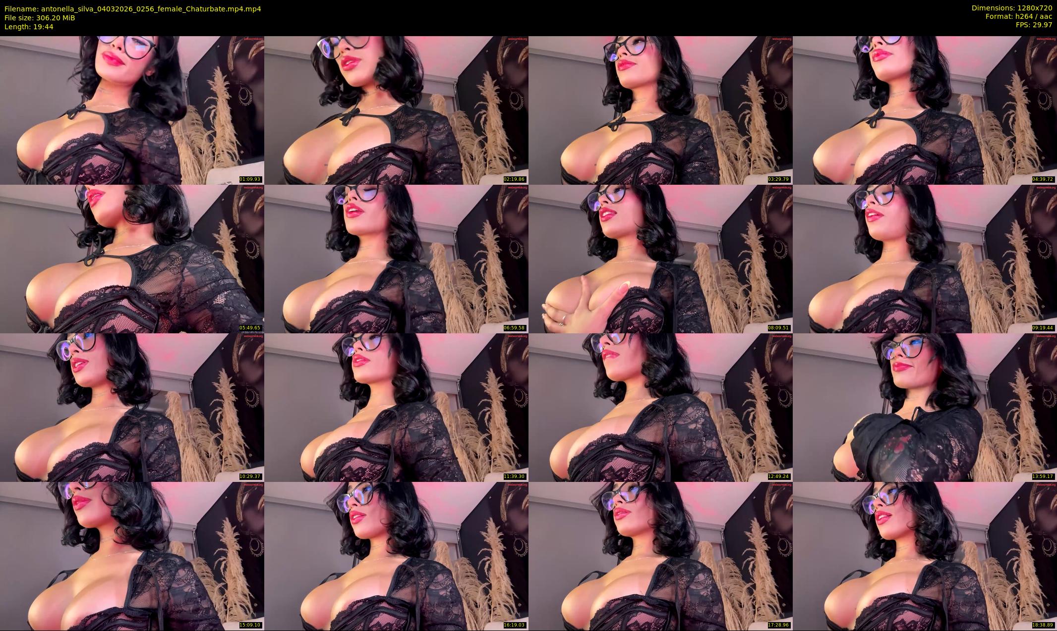 antonella_silva — 20 minute Chaturbate female cam show recording, 720p, Mar 4, 2026