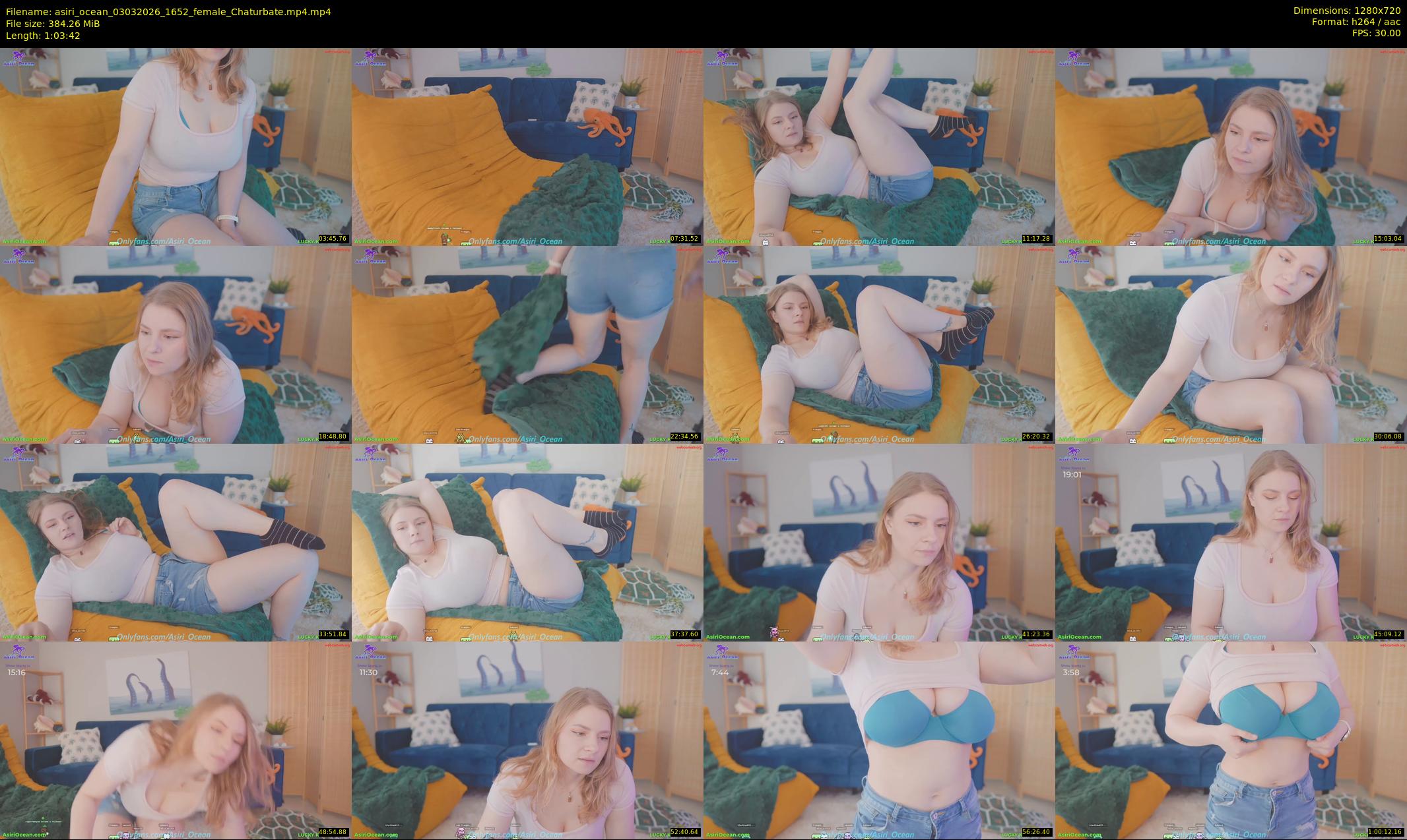 asiri_ocean — 64 minute Chaturbate female cam show recording, 720p, Mar 3, 2026