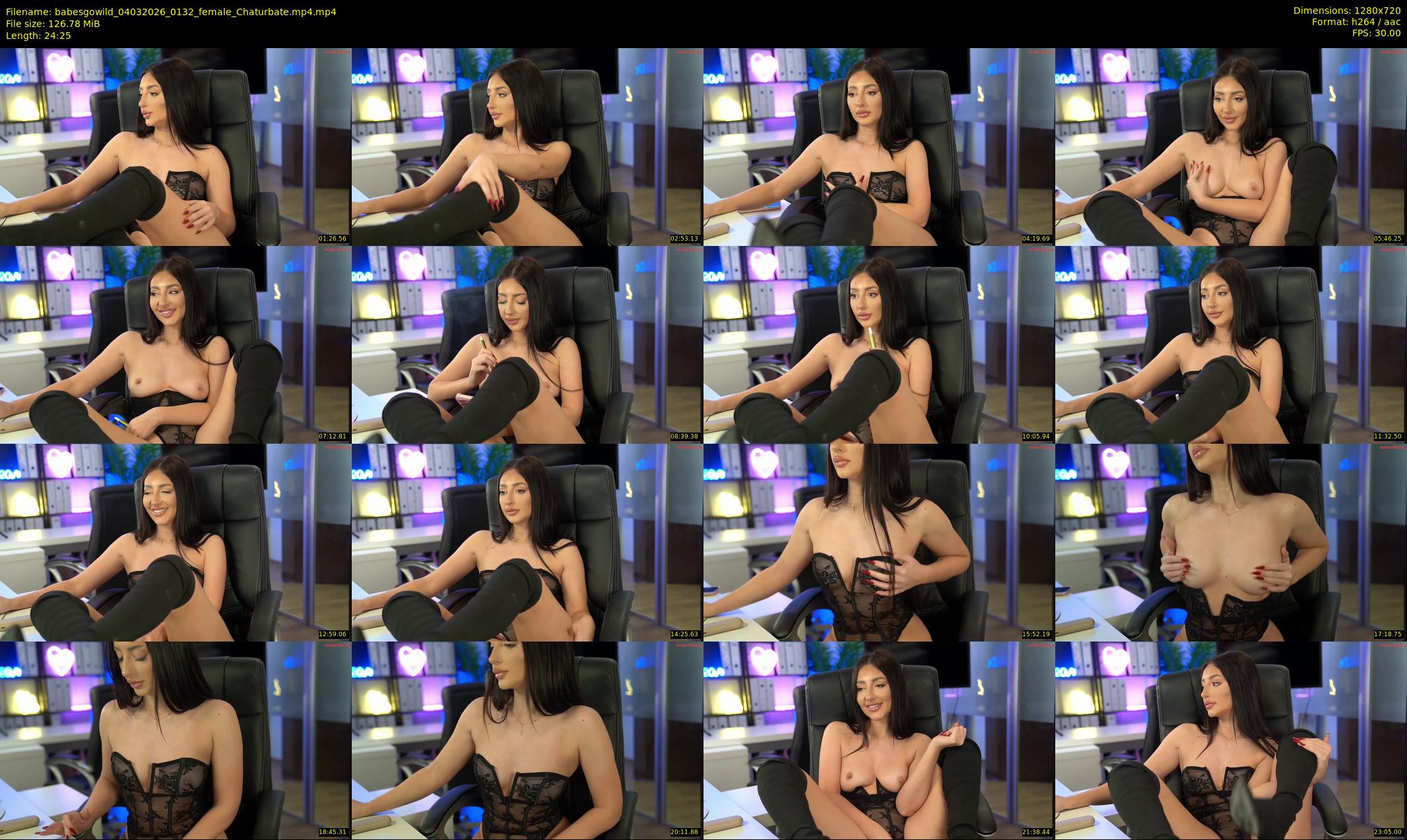 babesgowild — 25 minute Chaturbate couple cam show recording, 720p, Mar 4, 2026
