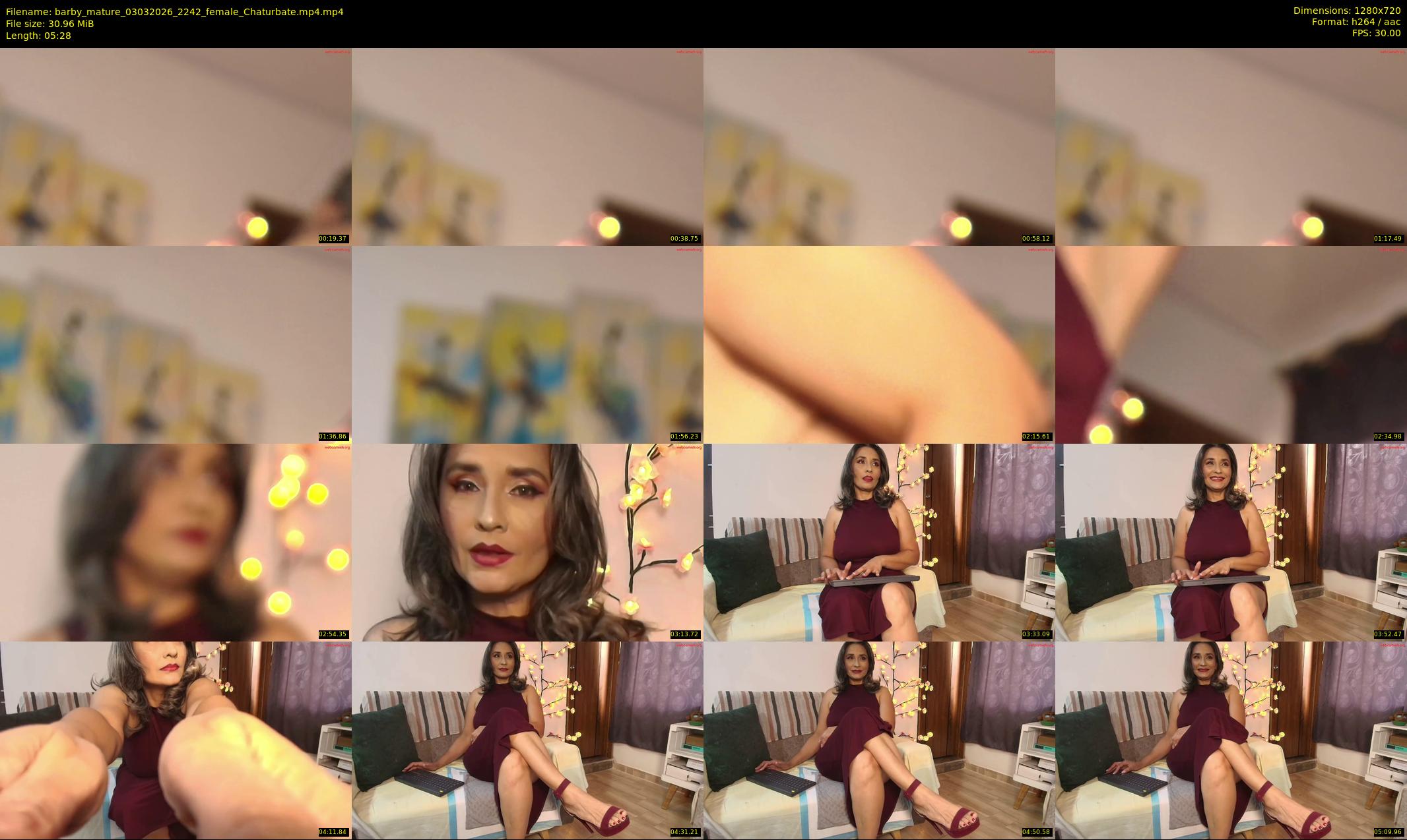 barby_mature — 6 minute Chaturbate female cam show recording, 720p, Mar 3, 2026