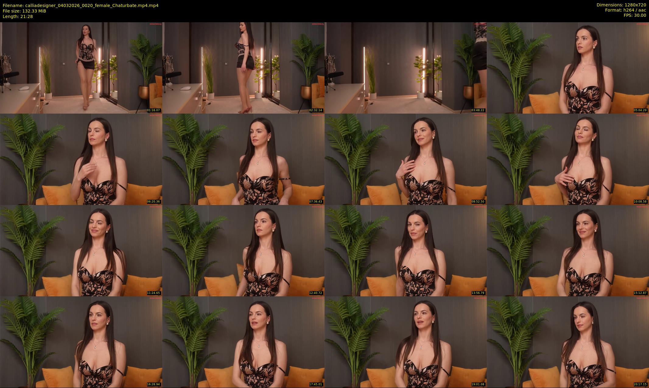 calliadesigner — 22 minute Chaturbate female cam show recording, 720p, Mar 4, 2026