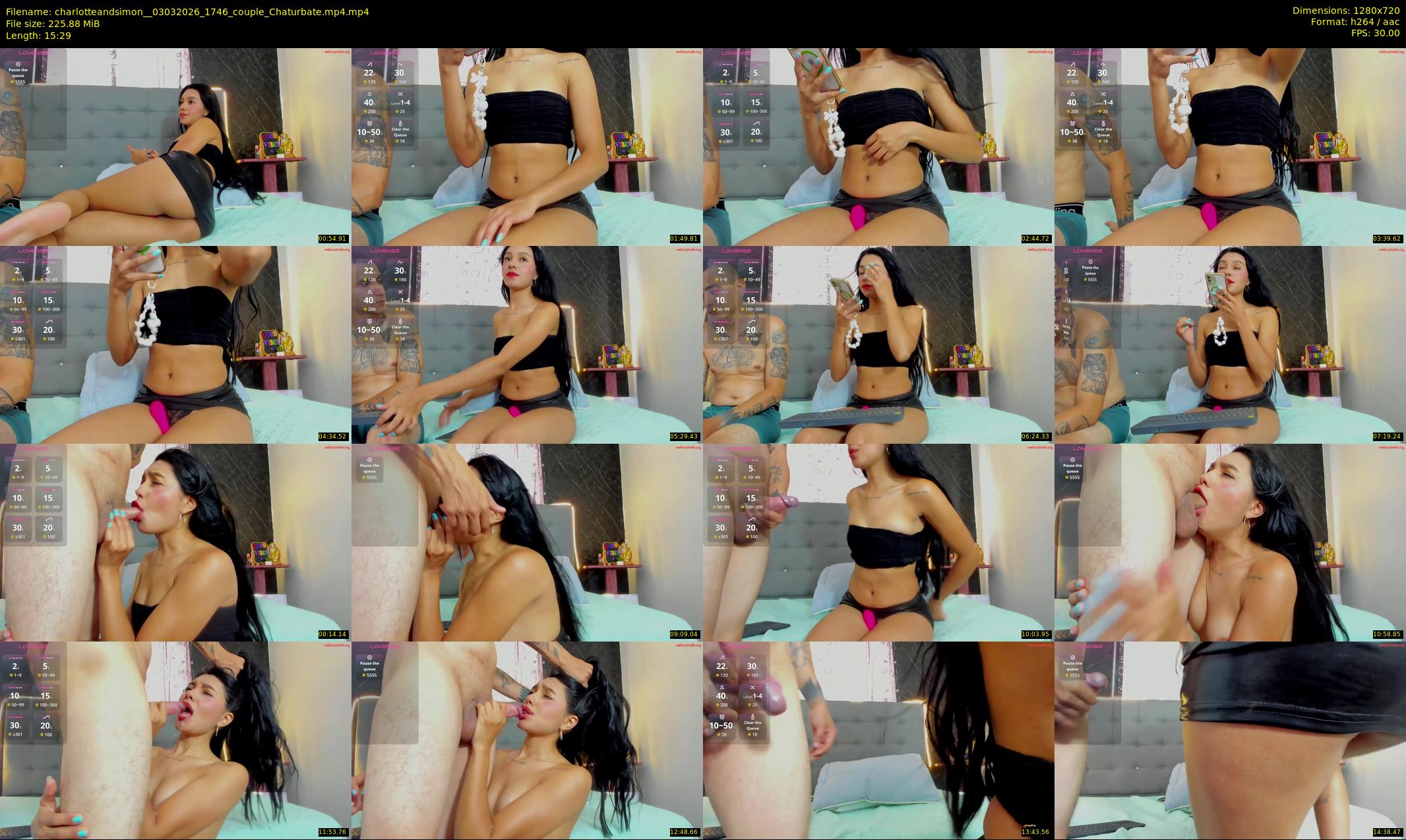 charlotteandsimon_ — 16 minute Chaturbate couple cam show recording, 720p, Mar 3, 2026