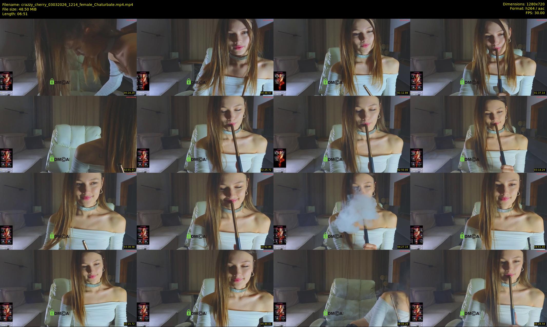 crazzy_cherry — 7 minute Chaturbate female cam show recording, 720p, Mar 3, 2026