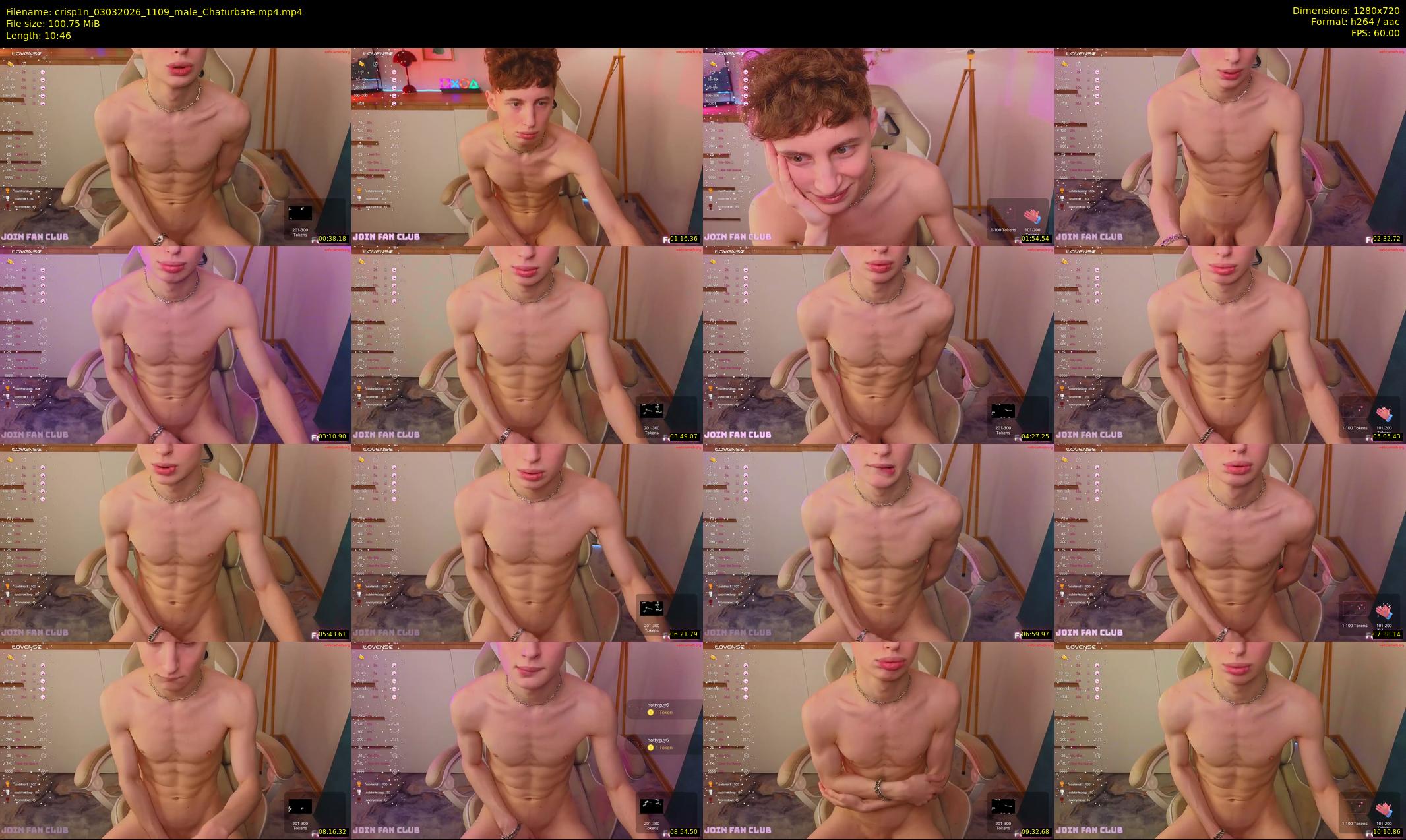 crisp1n — 11 minute Chaturbate male cam show recording, 720p, Mar 3, 2026