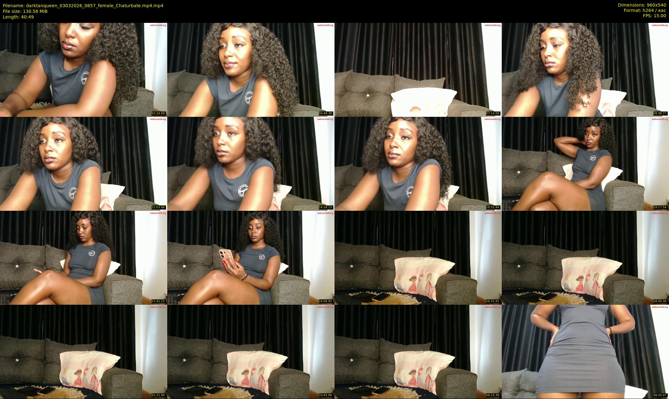 darktanqueen — 41 minute Chaturbate female cam show recording, 480p, Mar 3, 2026