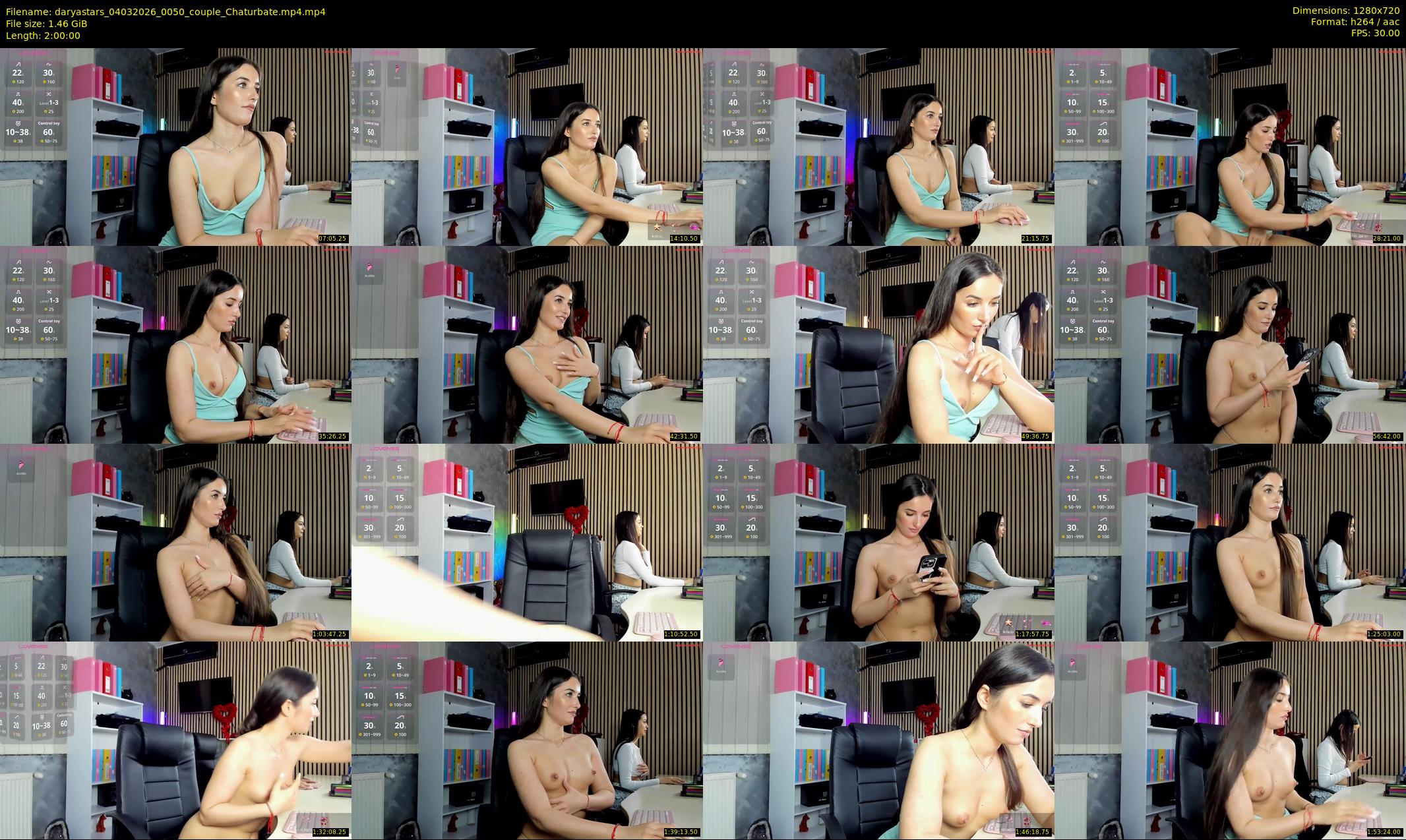 daryastars — 120 minute Chaturbate couple cam show recording, 720p, Mar 4, 2026