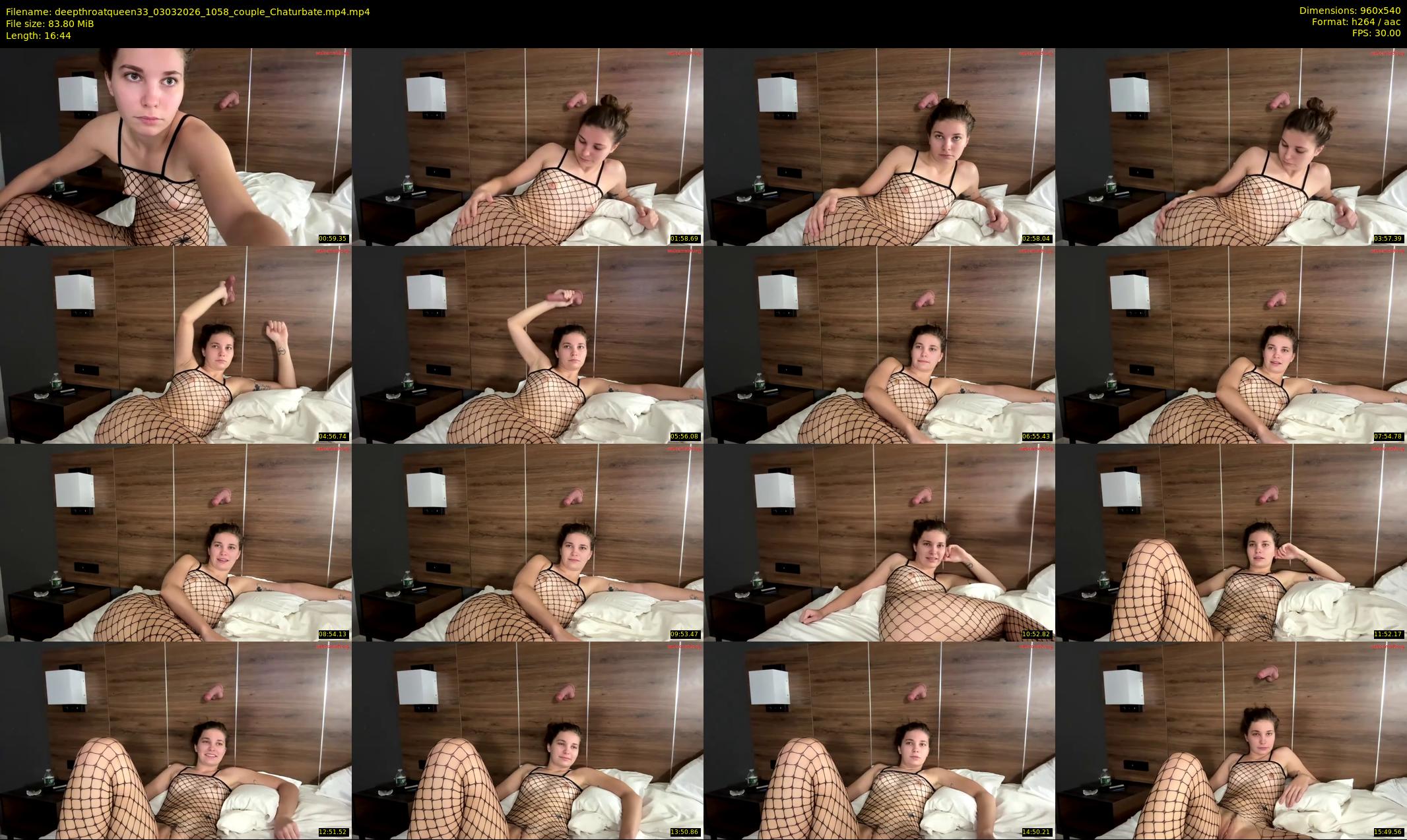 deepthroatqueen33 — 17 minute Chaturbate female cam show recording, 480p, Mar 3, 2026