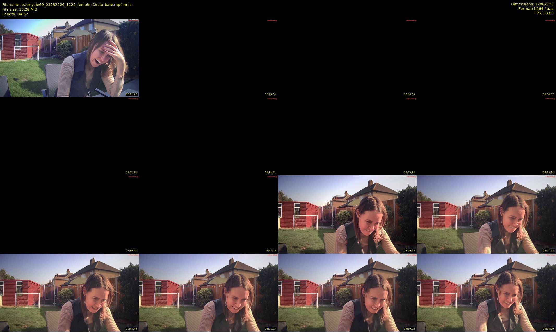 eatmypie69 — 5 minute Chaturbate female cam show recording, 720p, Mar 3, 2026