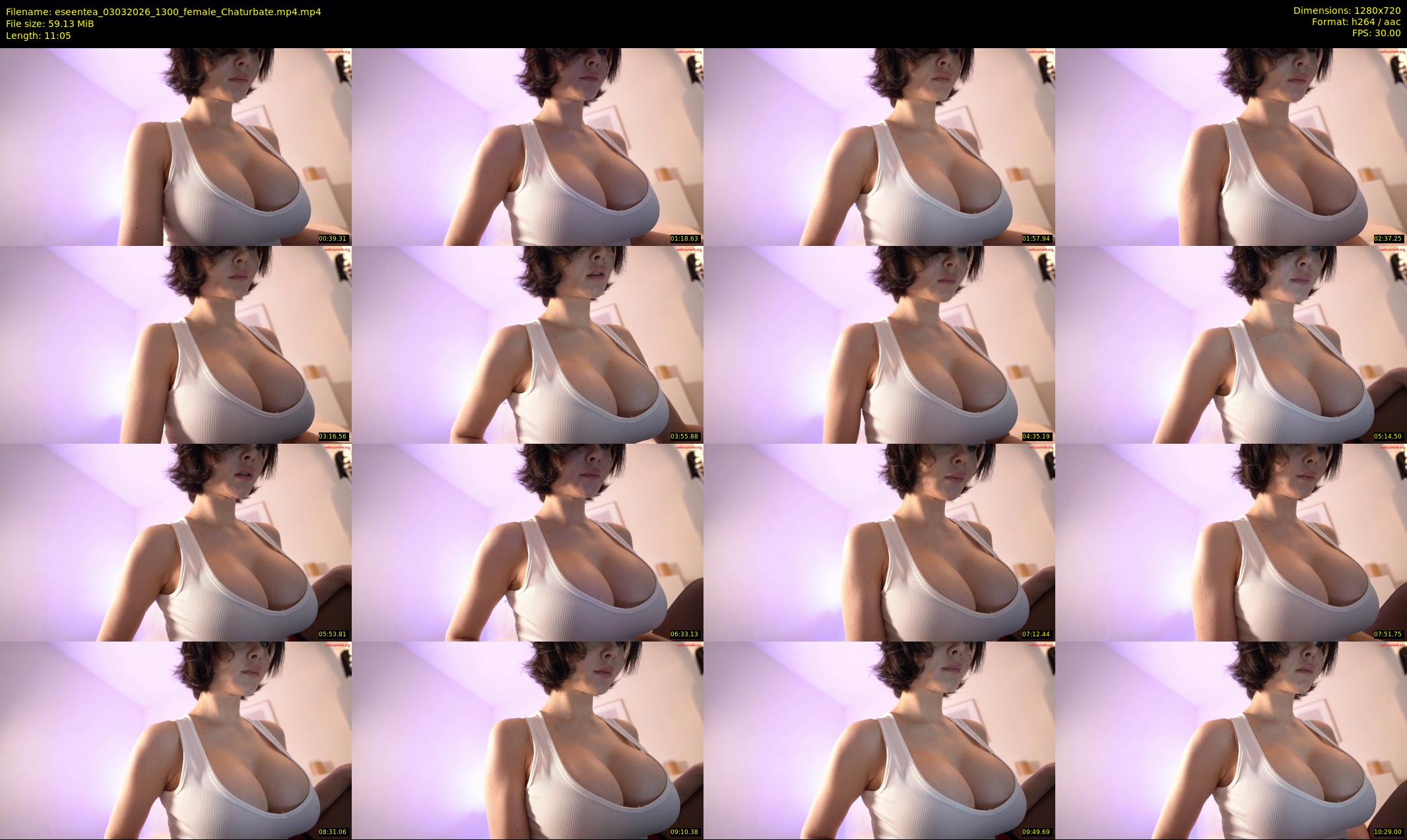 eseentea — 12 minute Chaturbate female cam show recording, 720p, Mar 3, 2026