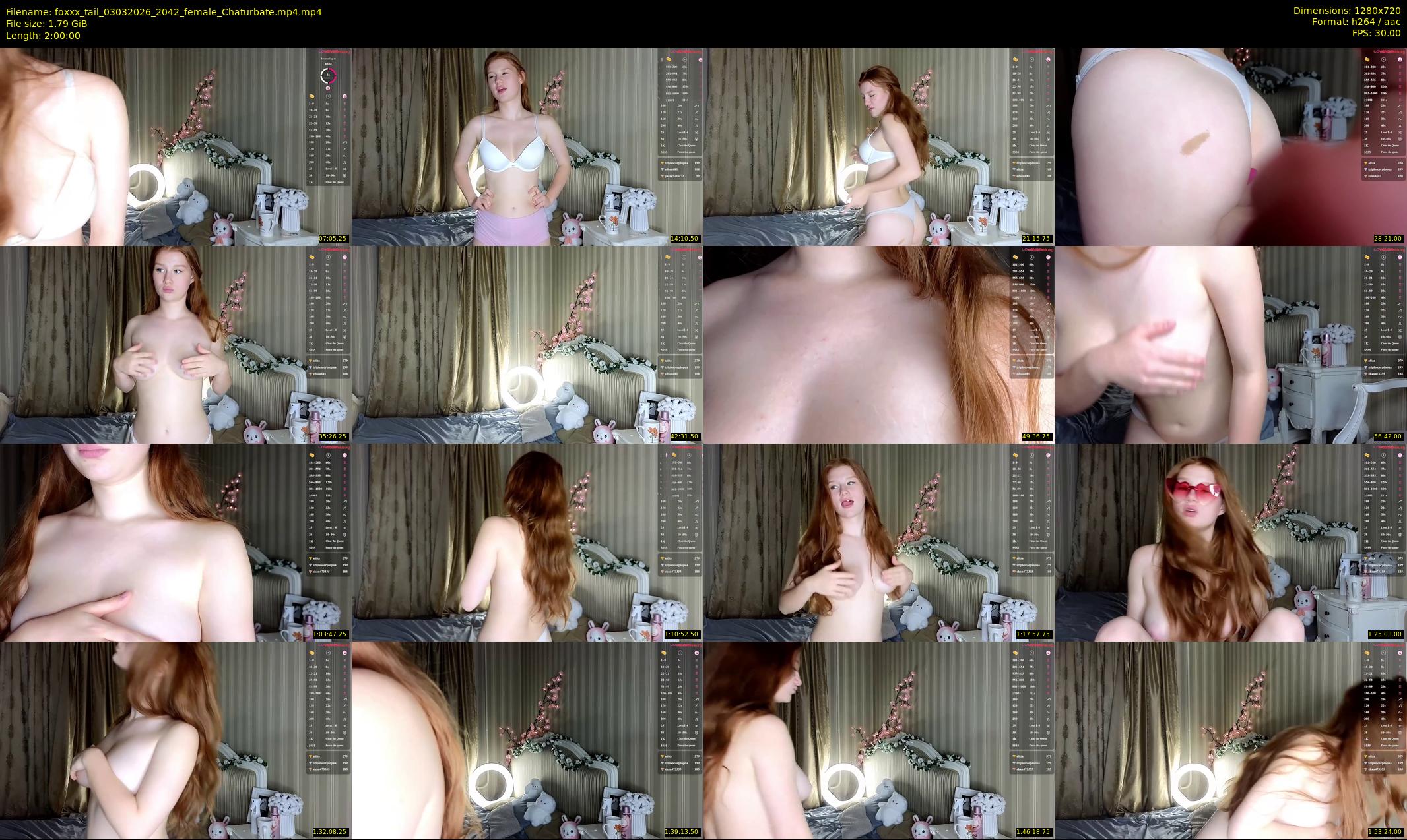 foxxx_tail — 120 minute Chaturbate female cam show recording, 720p, Mar 3, 2026