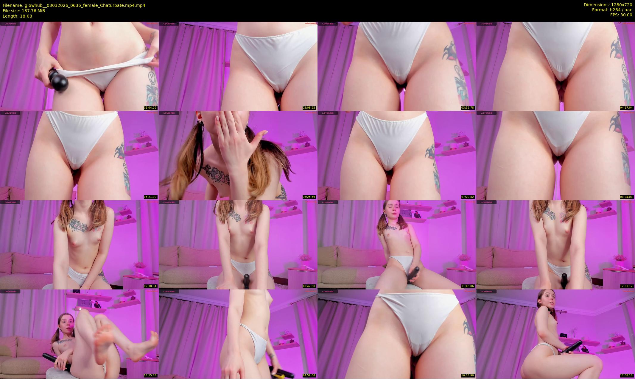 glowhub_ — 19 minute Chaturbate female cam show recording, 720p, Mar 3, 2026