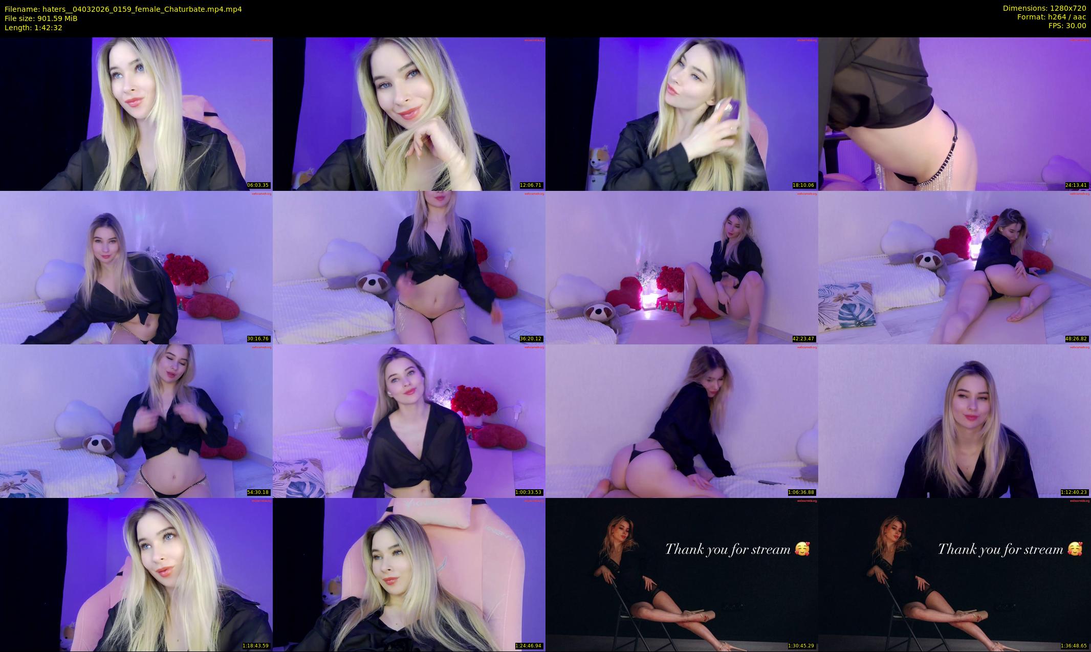 haters_ — 103 minute Chaturbate female cam show recording, 720p, Mar 4, 2026