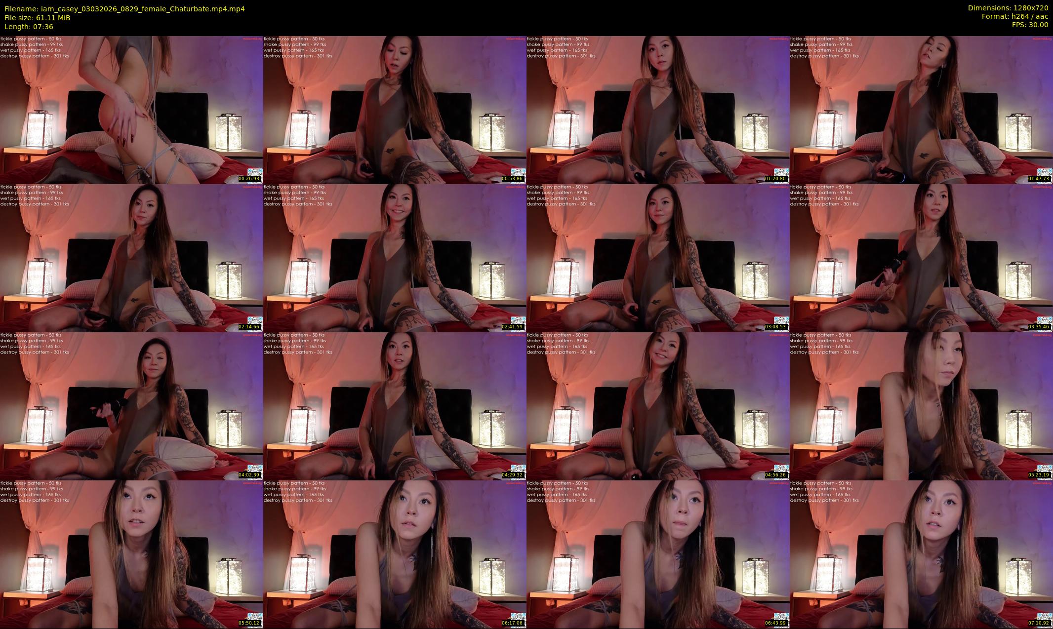 iam_casey — 8 minute Chaturbate female cam show recording, 720p, Mar 3, 2026