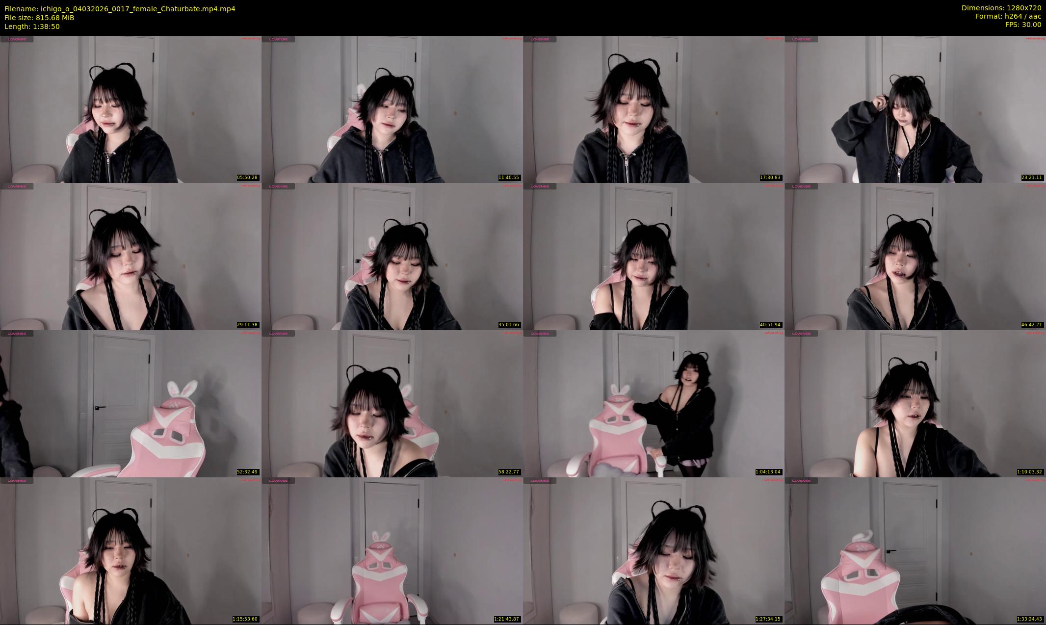 ichigo_o — 99 minute Chaturbate female cam show recording, 720p, Mar 4, 2026