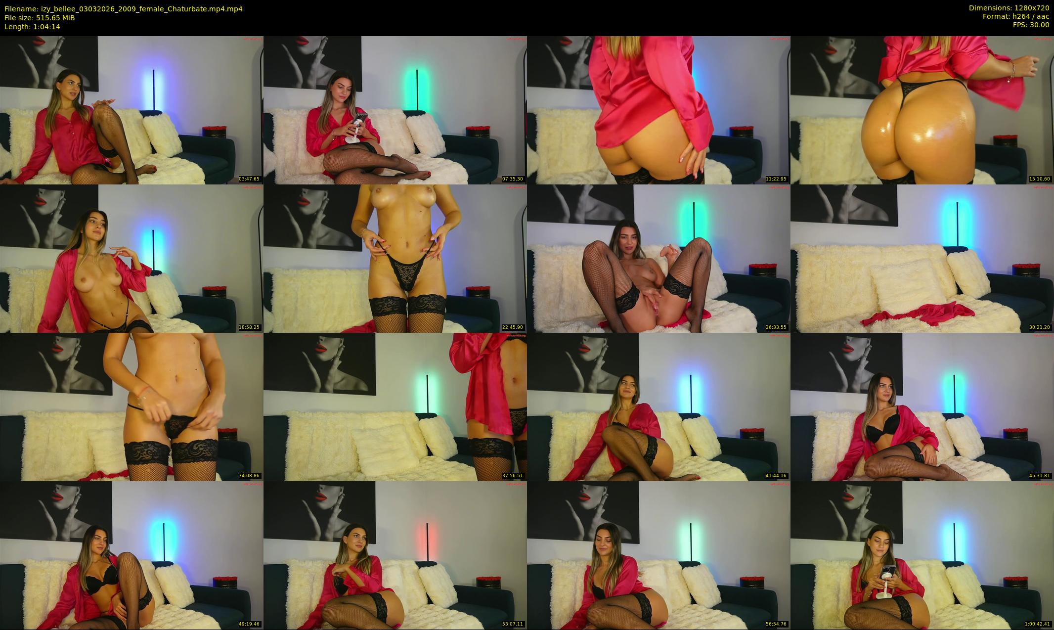 izy_bellee — 65 minute Chaturbate female cam show recording, 720p, Mar 3, 2026