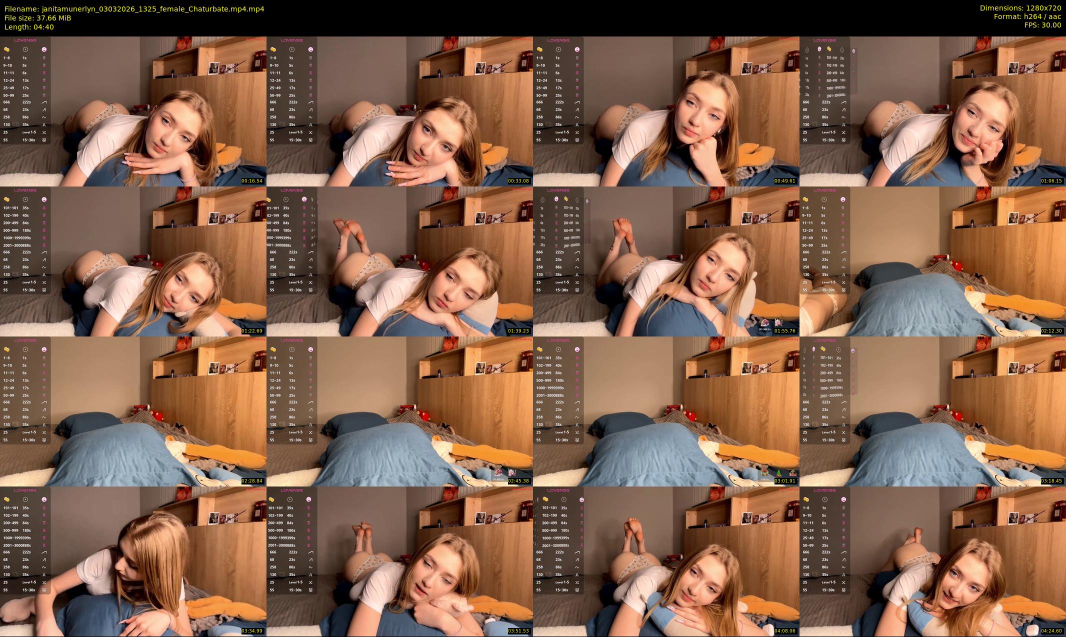 janitamunerlyn — 5 minute Chaturbate female cam show recording, 720p, Mar 3, 2026