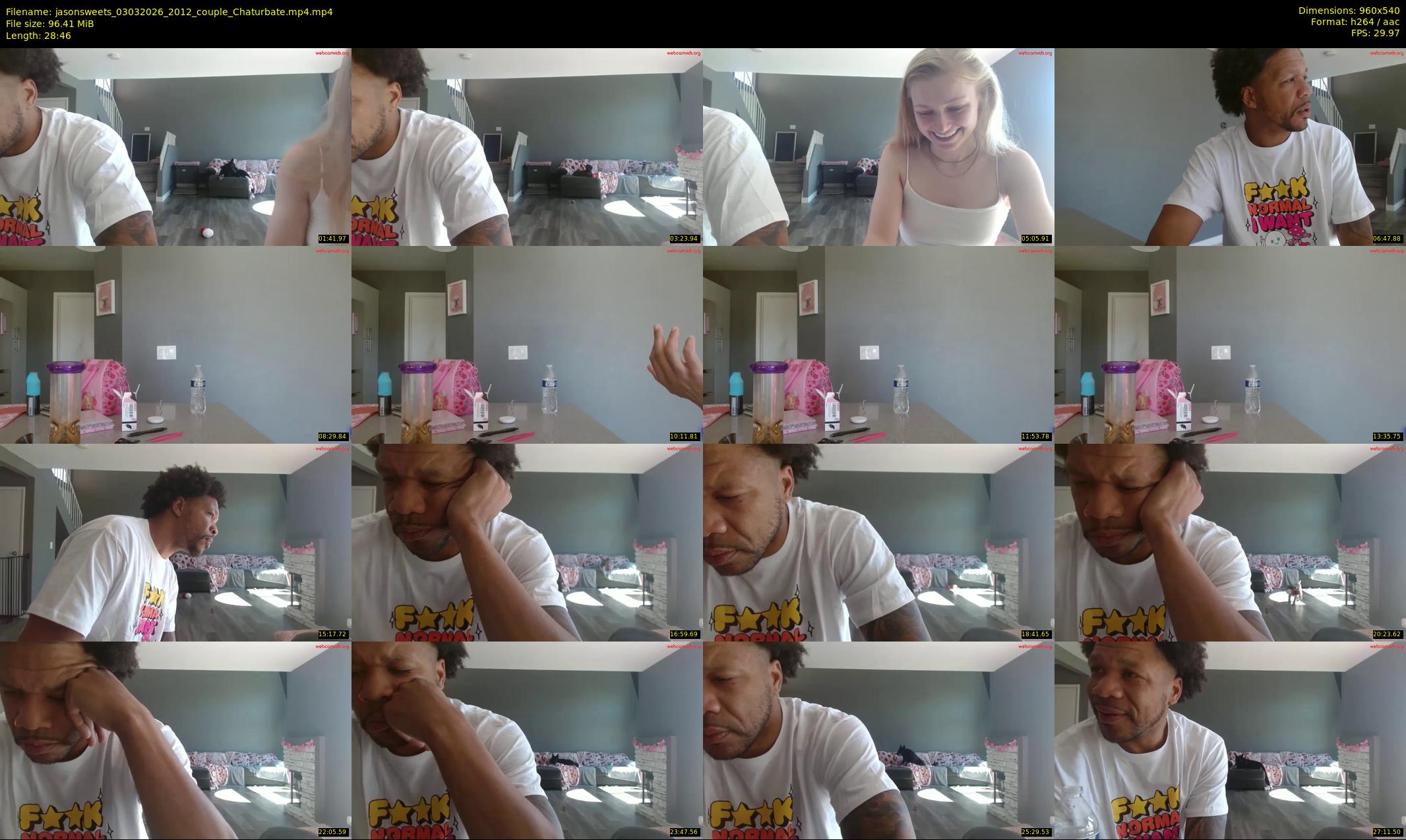 jasonsweets — 29 minute Chaturbate couple cam show recording, 480p, Mar 3, 2026