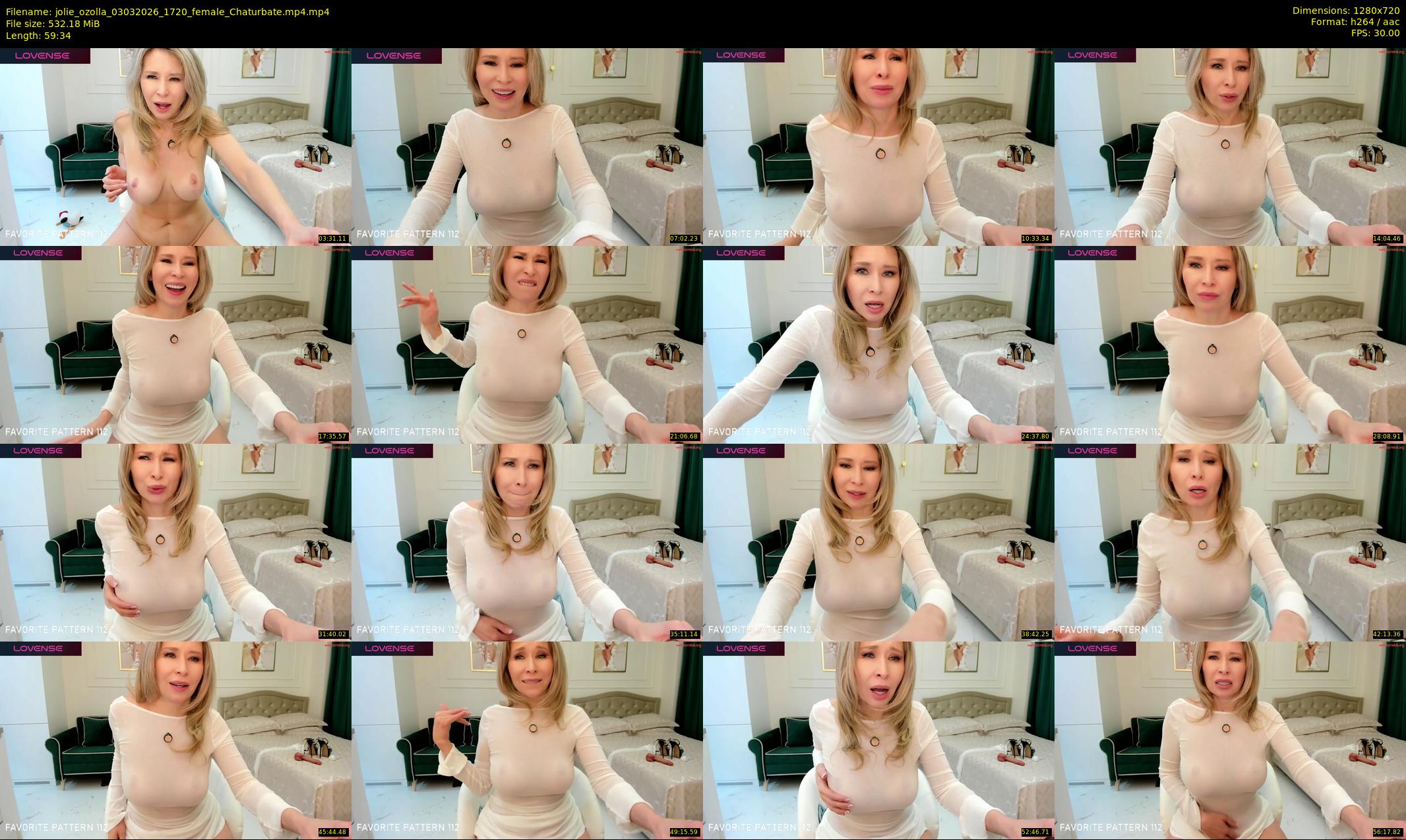 jolie_ozolla — 60 minute Chaturbate female cam show recording, 720p, Mar 3, 2026