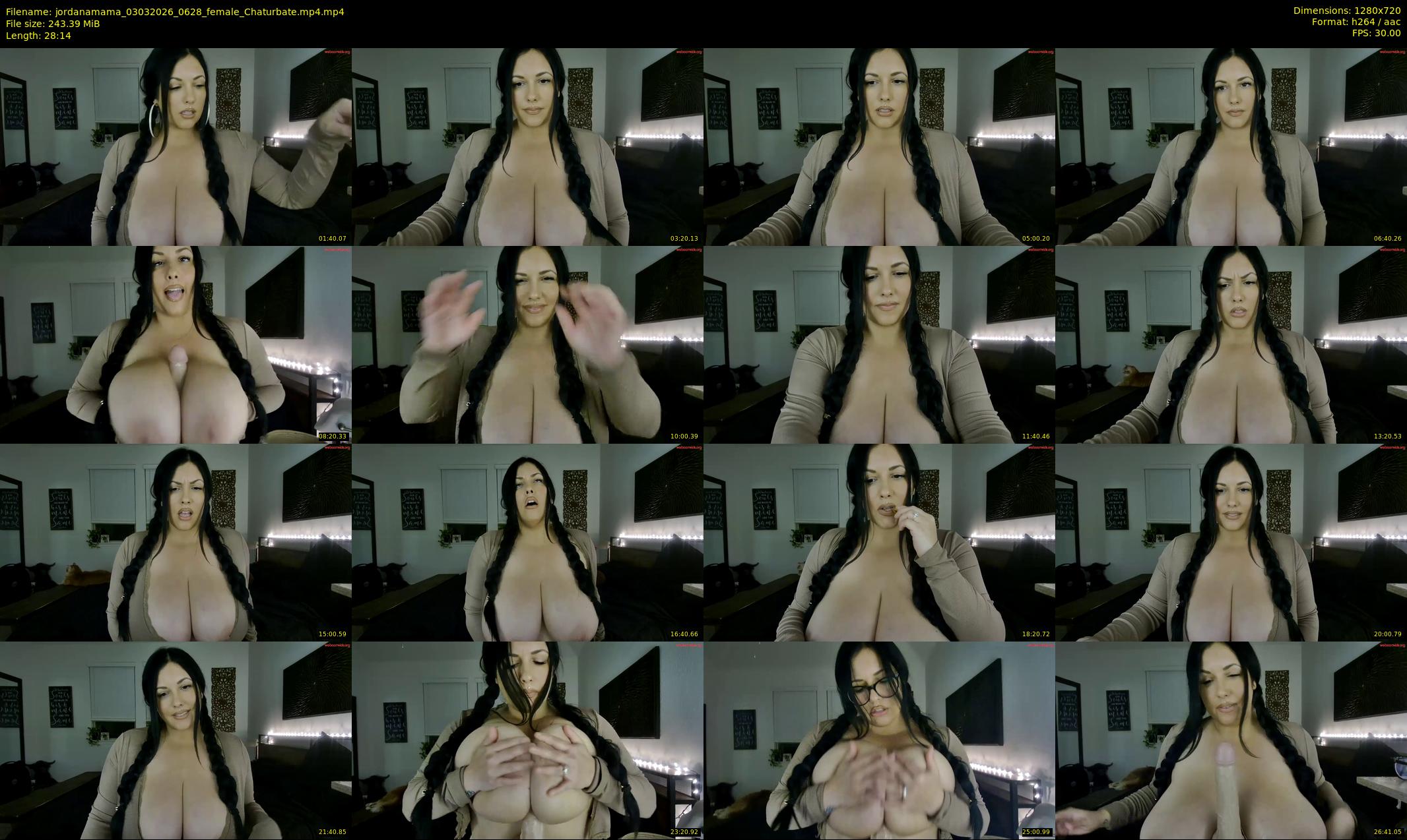 jordanamama — 29 minute Chaturbate couple cam show recording, 720p, Mar 3, 2026
