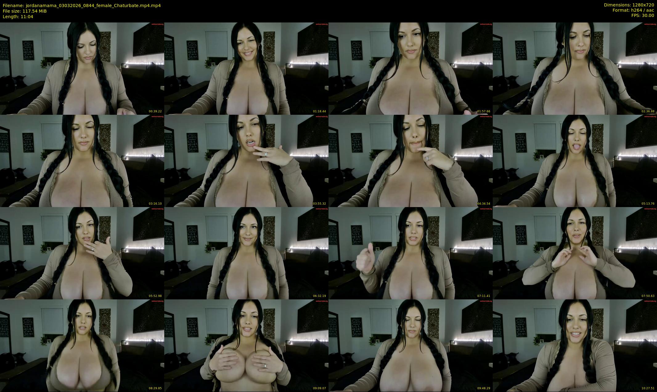 jordanamama — 12 minute Chaturbate couple cam show recording, 720p, Mar 3, 2026