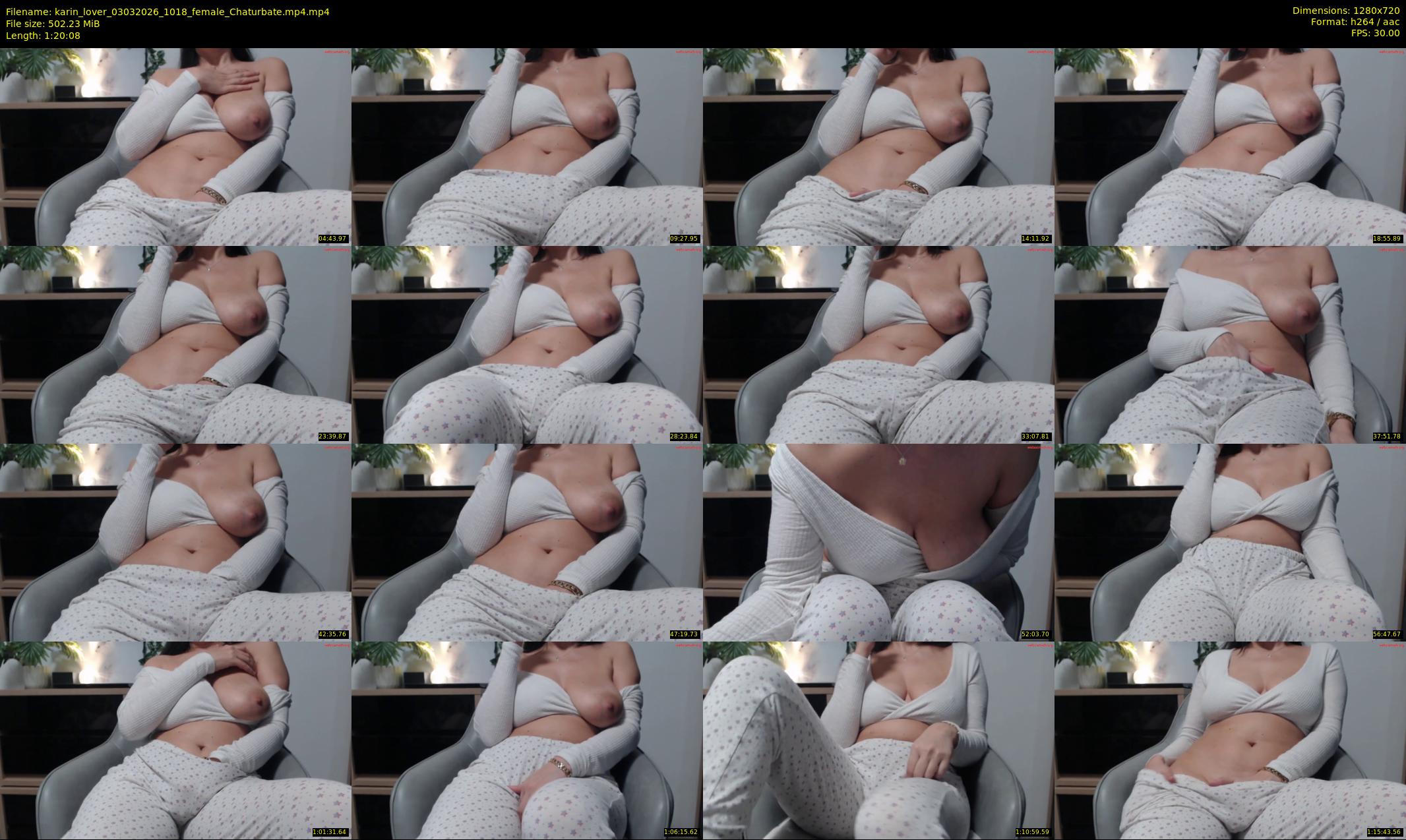 karin_lover — 81 minute Chaturbate female cam show recording, 720p, Mar 3, 2026