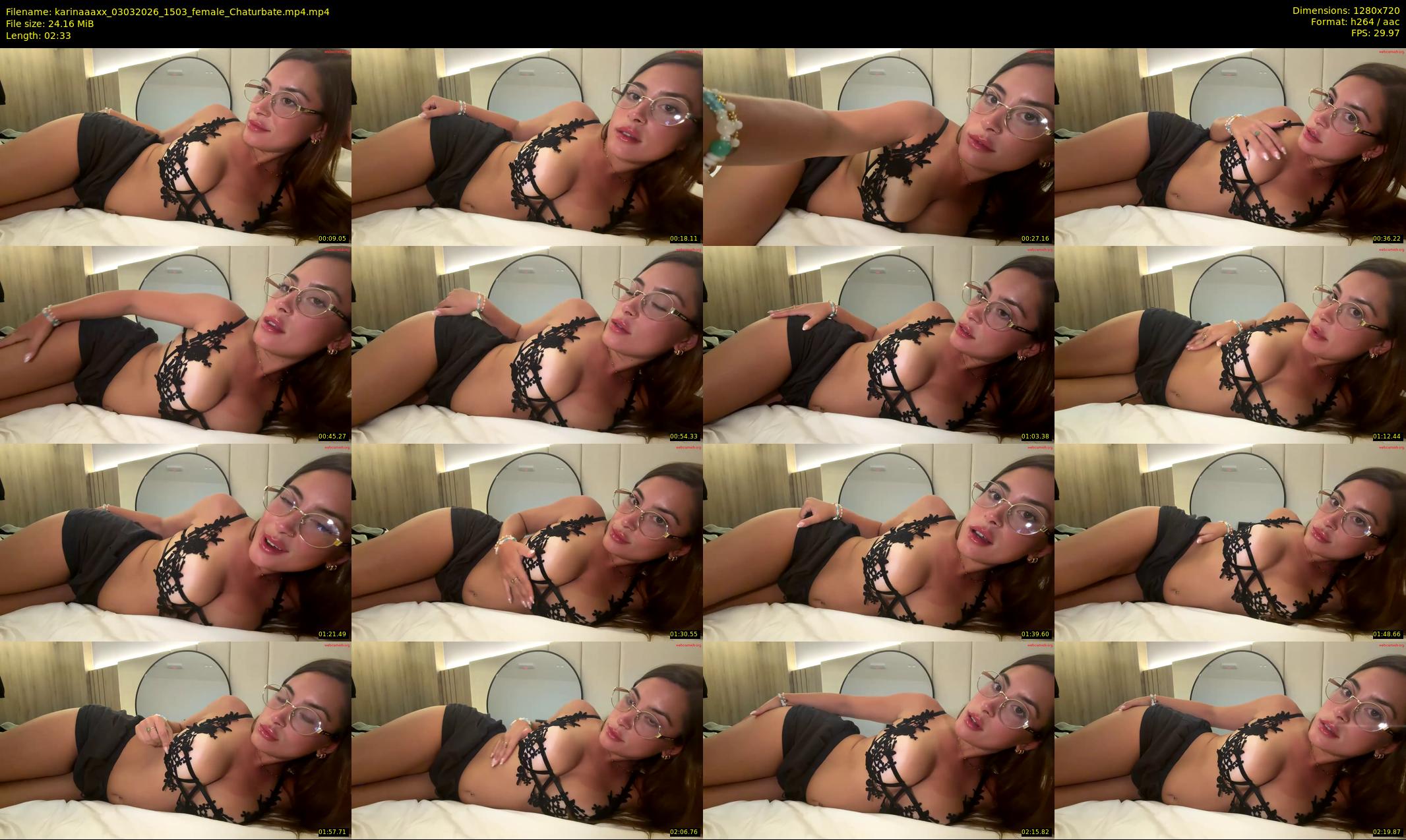 karinaaaxx — 3 minute Chaturbate female cam show recording, 720p, Mar 3, 2026