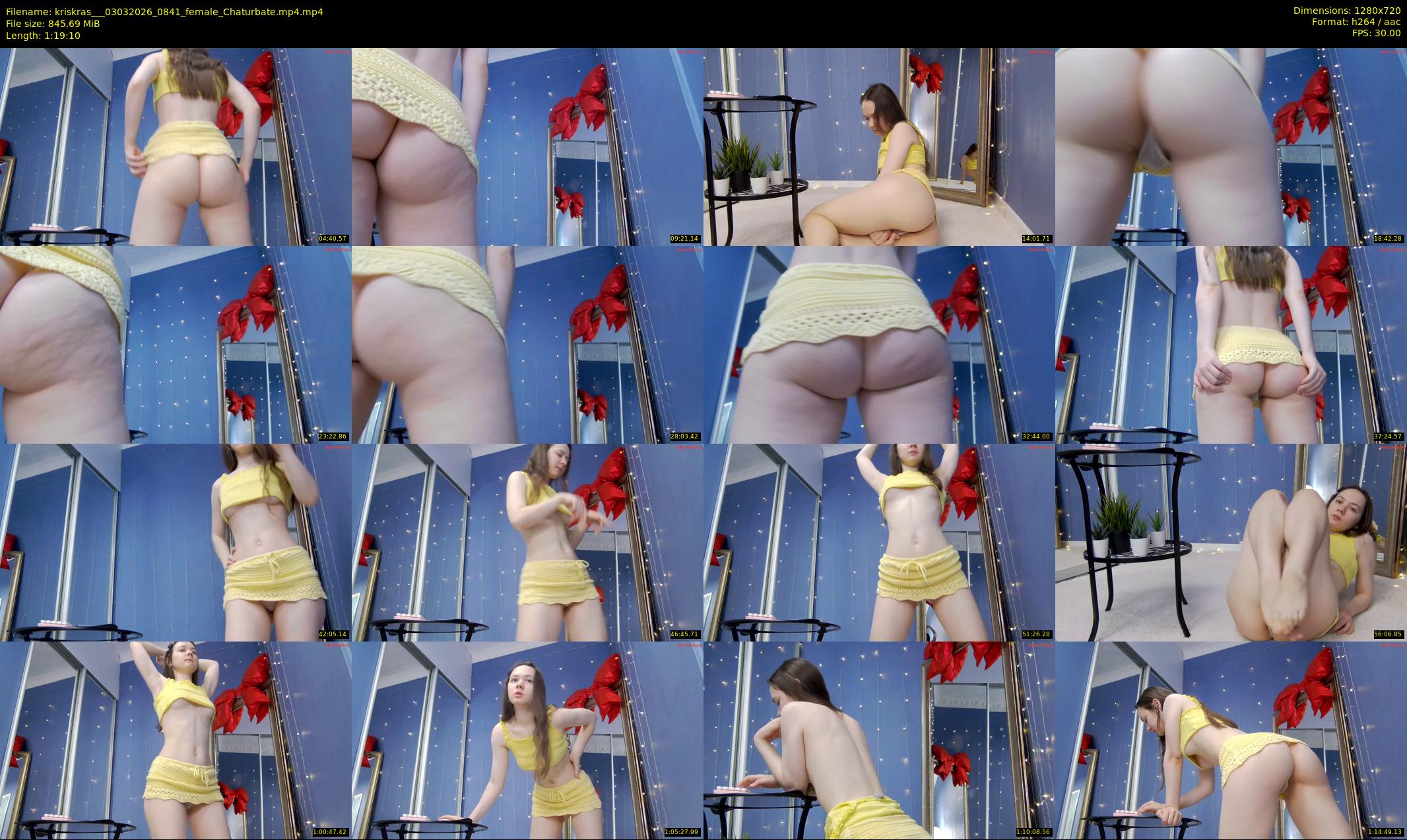 kriskras__ — 80 minute Chaturbate female cam show recording, 720p, Mar 3, 2026