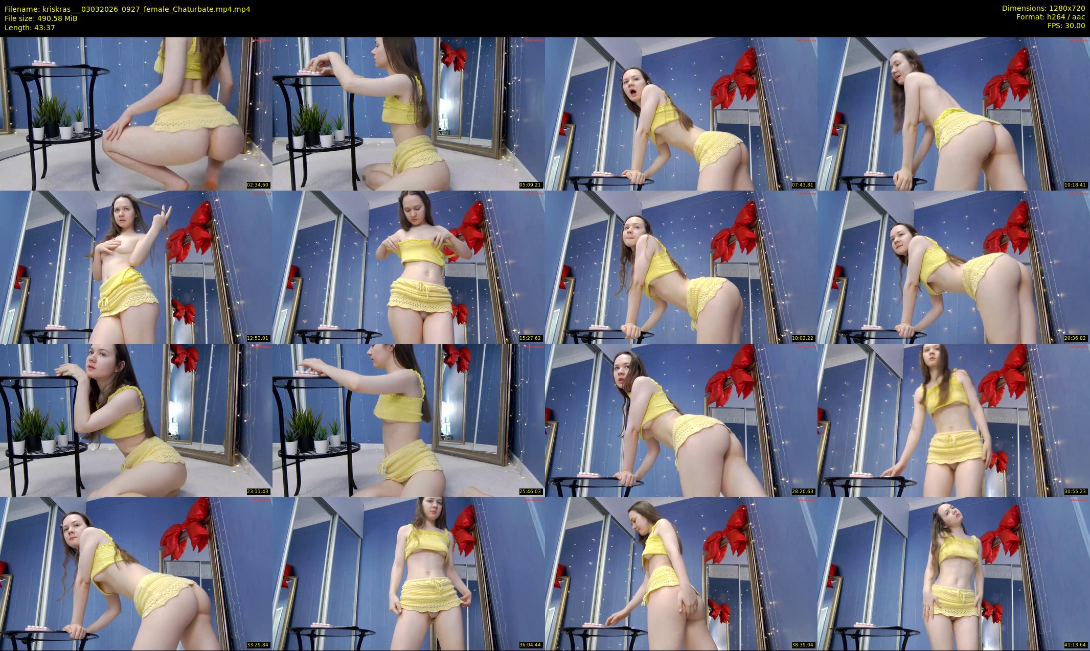 kriskras__ — 44 minute Chaturbate female cam show recording, 720p, Mar 3, 2026