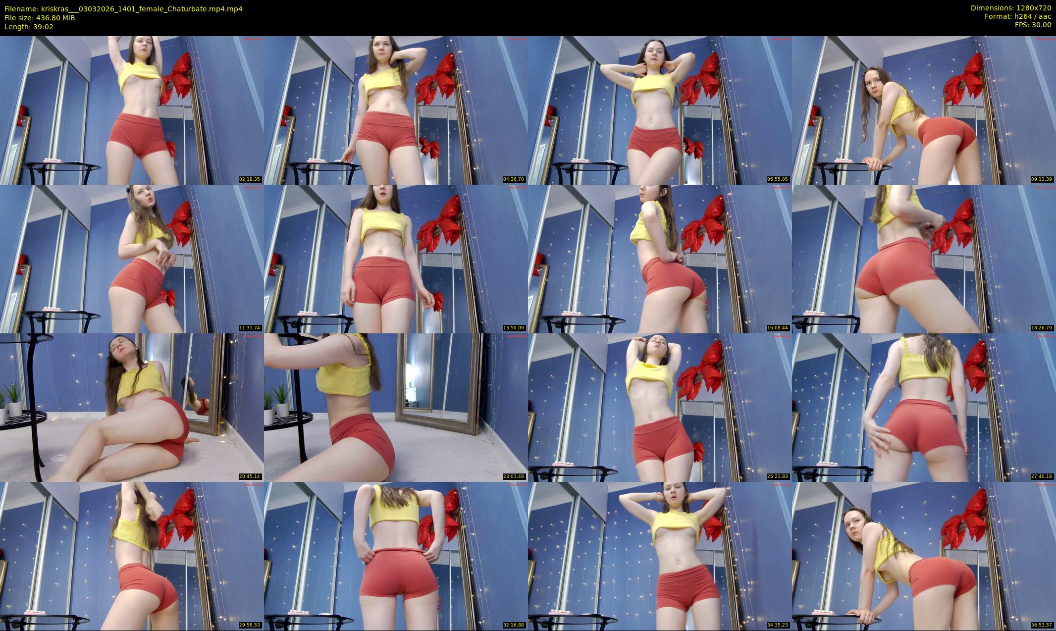 kriskras__ — 40 minute Chaturbate female cam show recording, 720p, Mar 3, 2026
