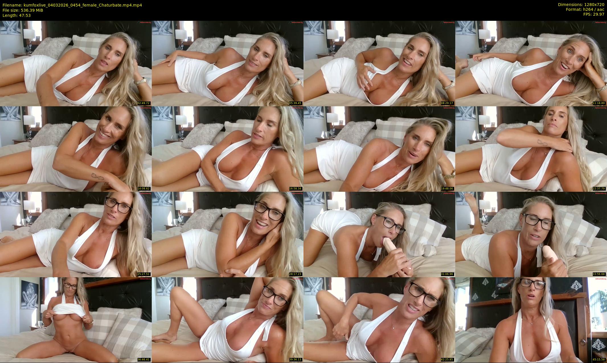 kumfoxlive — 48 minute Chaturbate couple cam show recording, 720p, Mar 4, 2026