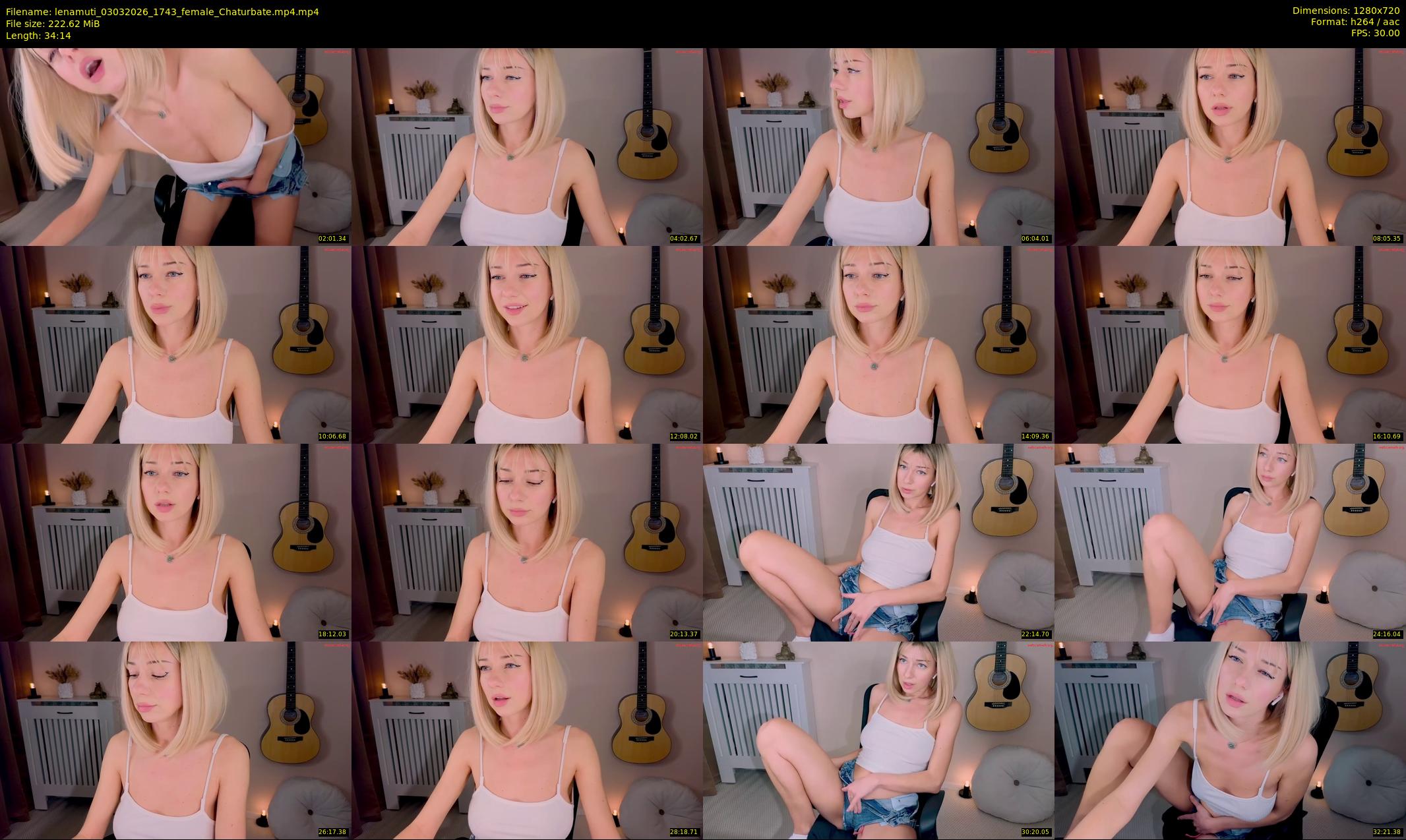 lenamuti — 35 minute Chaturbate female cam show recording, 720p, Mar 3, 2026