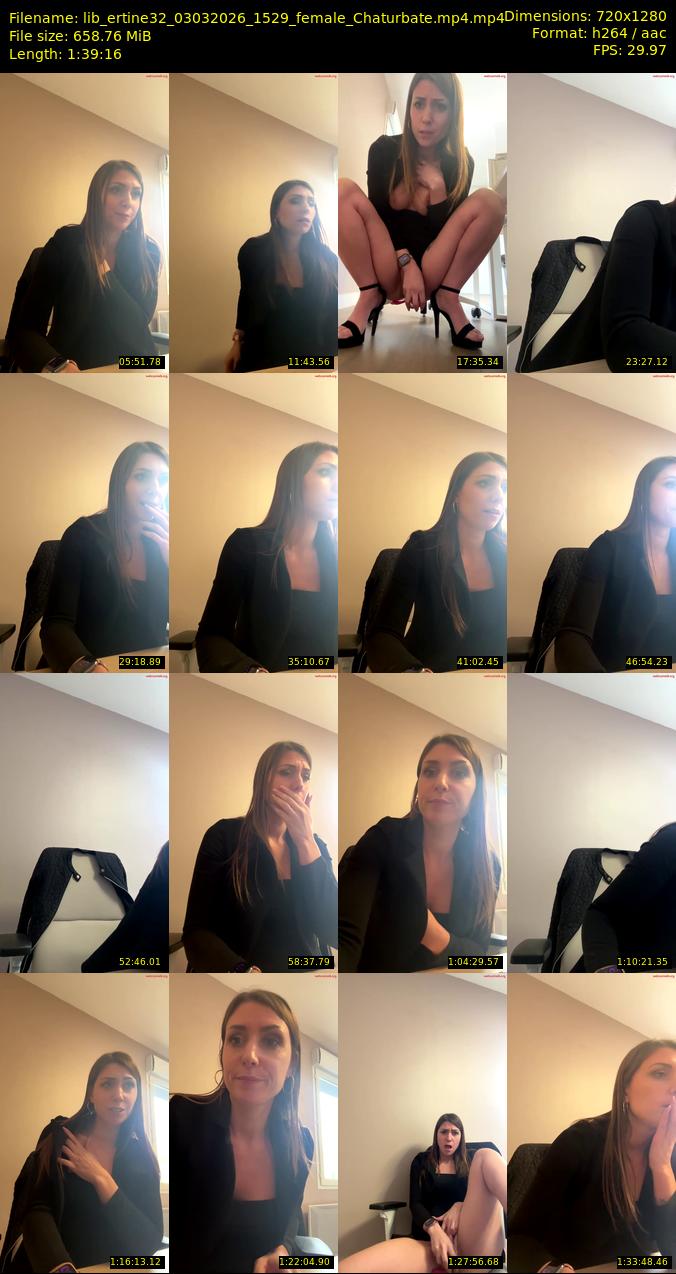 lib_ertine32 — 100 minute Chaturbate female cam show recording, 1080p, Mar 3, 2026