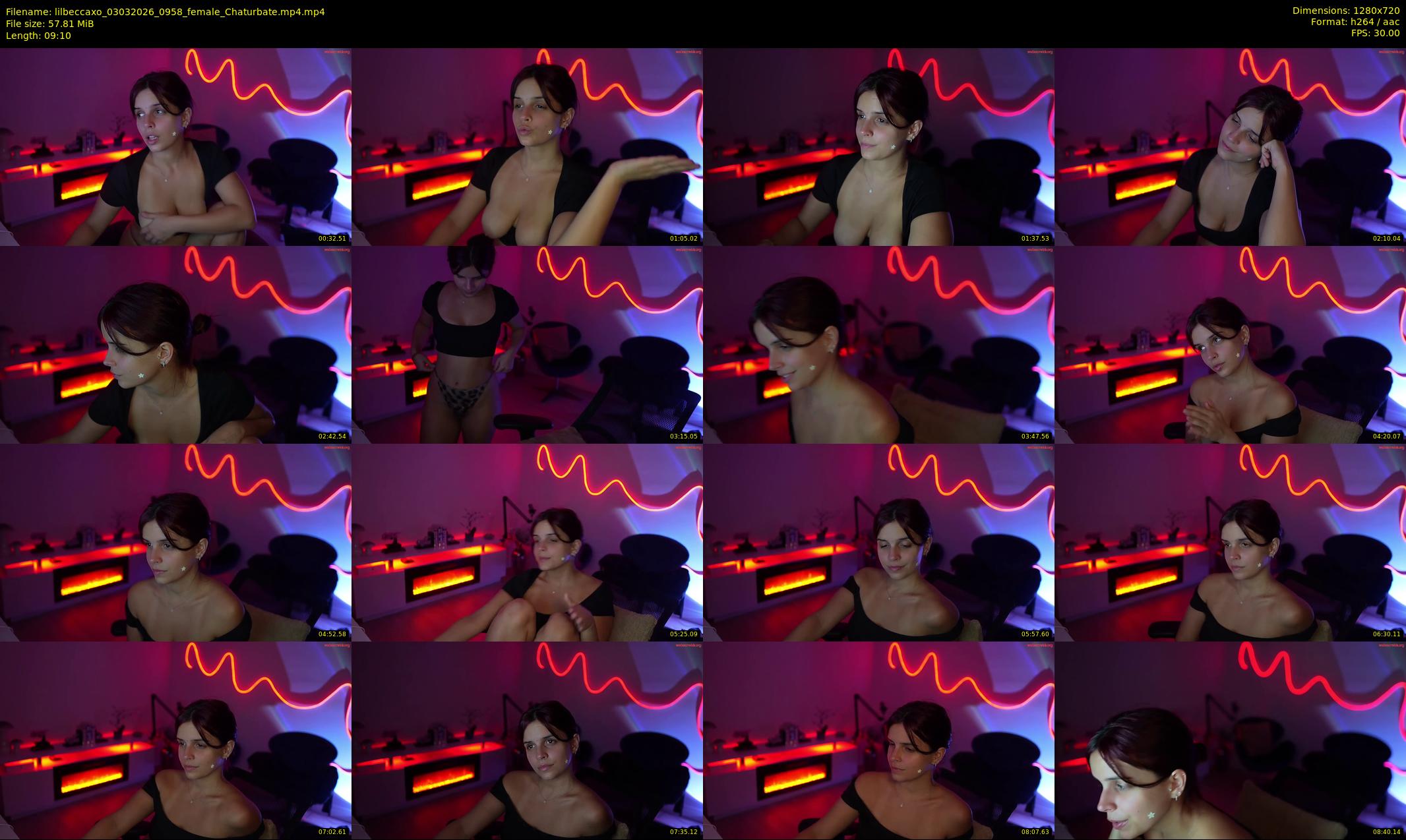 lilbeccaxo — 10 minute Chaturbate female cam show recording, 720p, Mar 3, 2026