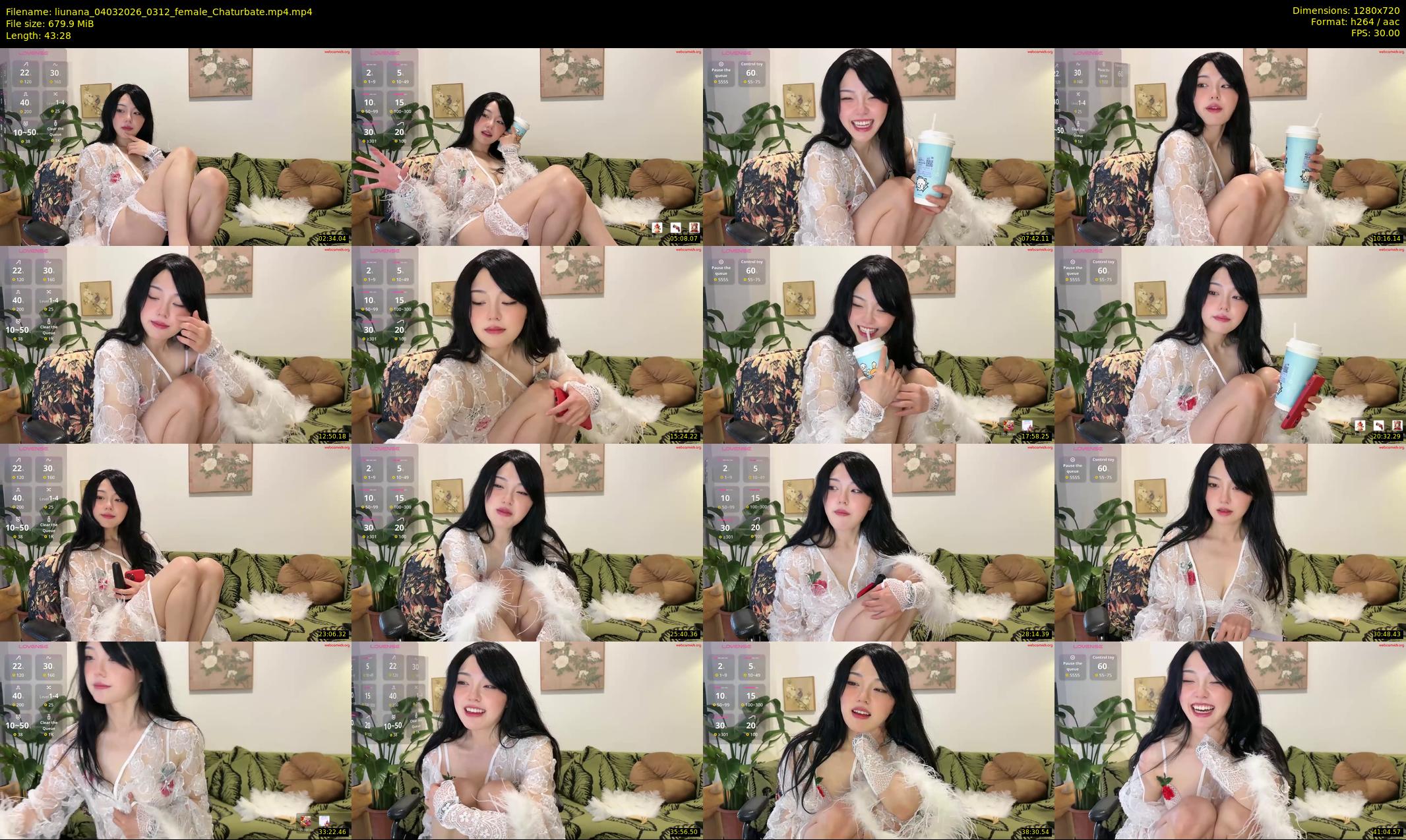 liunana — 44 minute Chaturbate female cam show recording, 720p, Mar 4, 2026