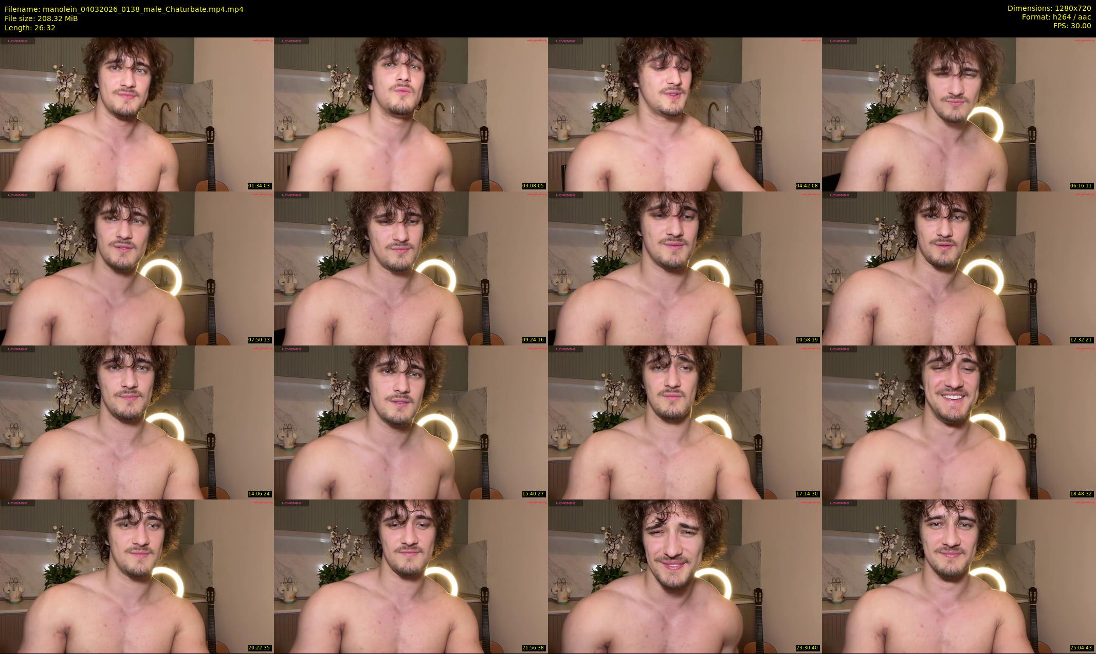 manolein — 27 minute Chaturbate male cam show recording, 720p, Mar 4, 2026