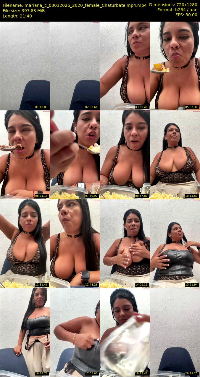 mariana_c — 22 minute Chaturbate female cam show recording, 1080p, Mar 3, 2026