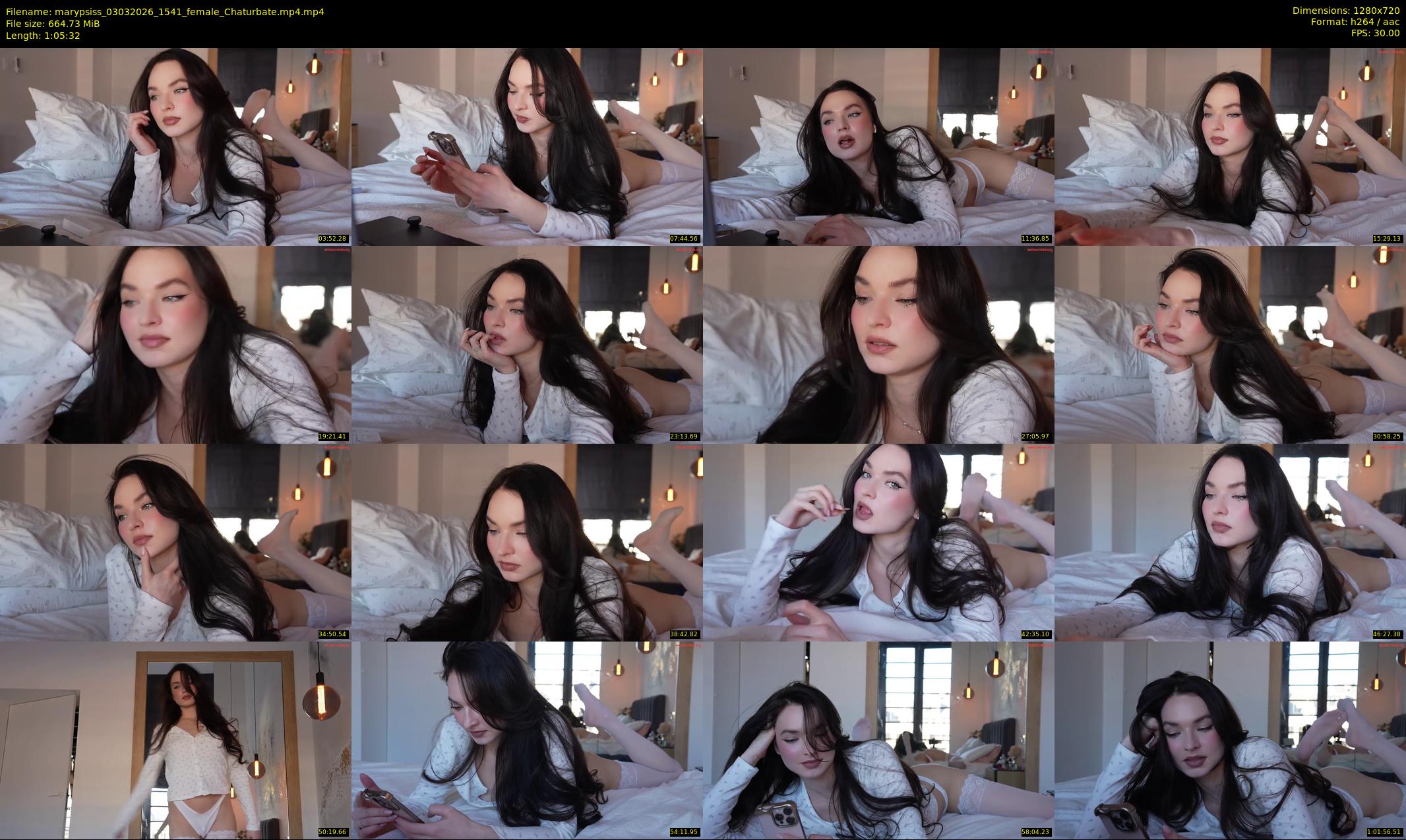 marypsiss — 66 minute Chaturbate female cam show recording, 720p, Mar 3, 2026