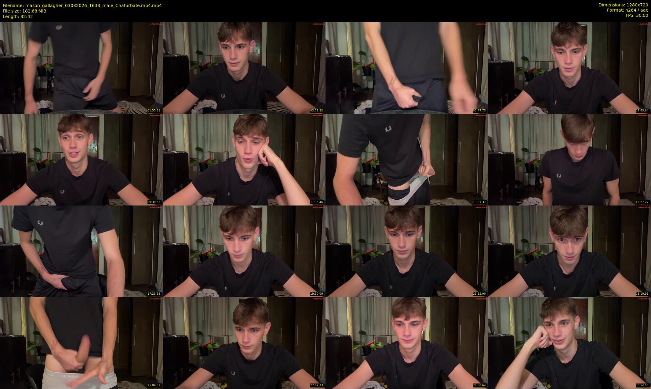 mason_gallagher — 33 minute Chaturbate male cam show recording, 720p, Mar 3, 2026