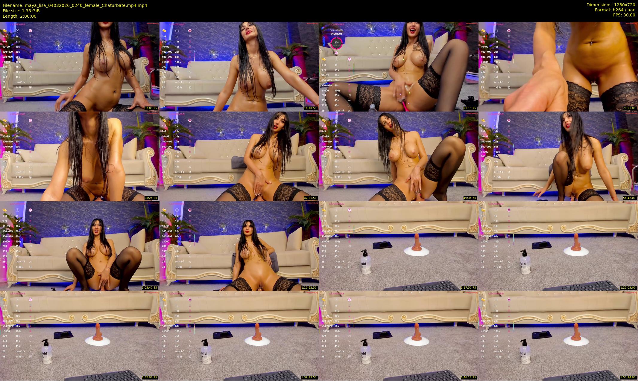 maya_lisa — 120 minute Chaturbate female cam show recording, 720p, Mar 4, 2026