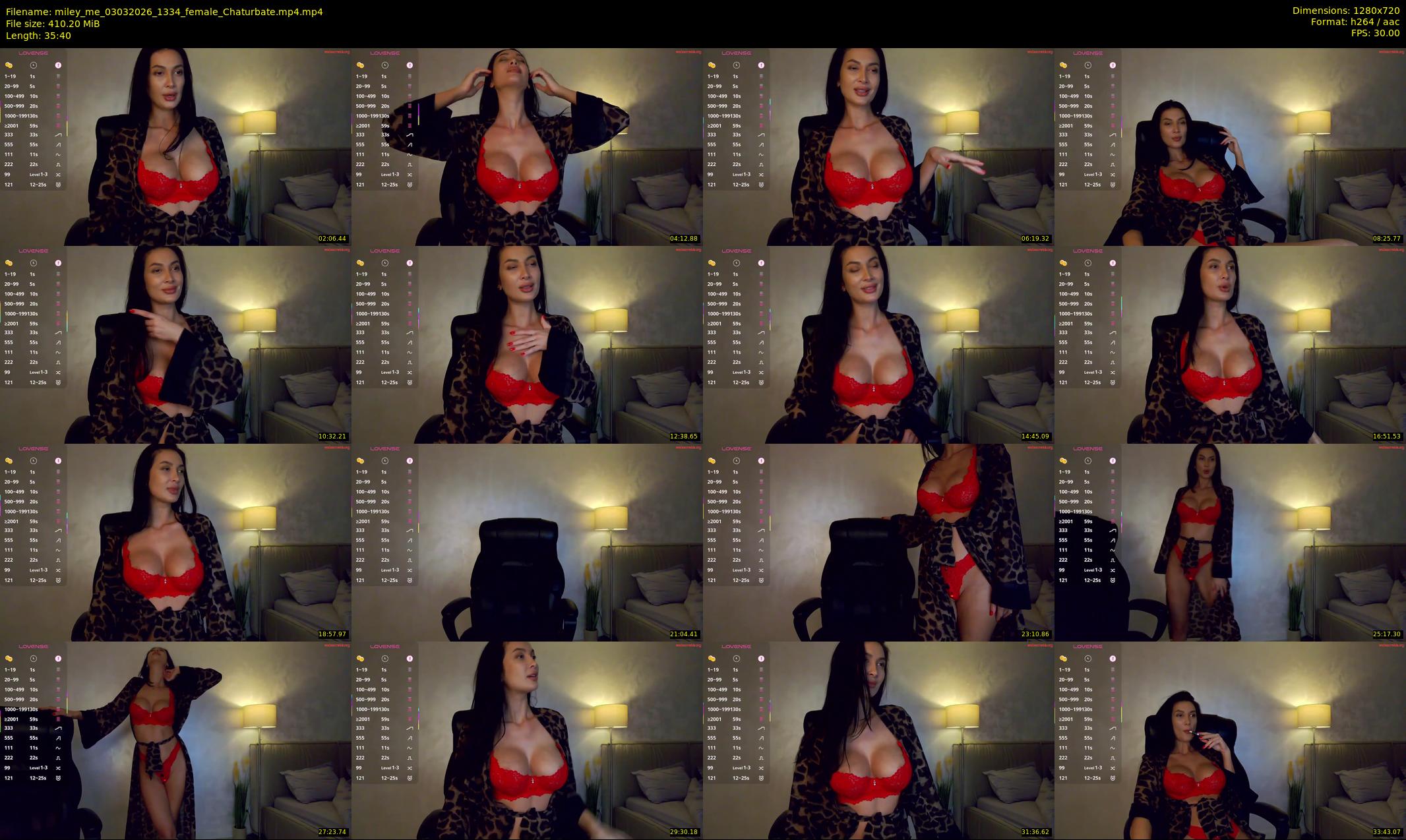 miley_me — 36 minute Chaturbate female cam show recording, 720p, Mar 3, 2026