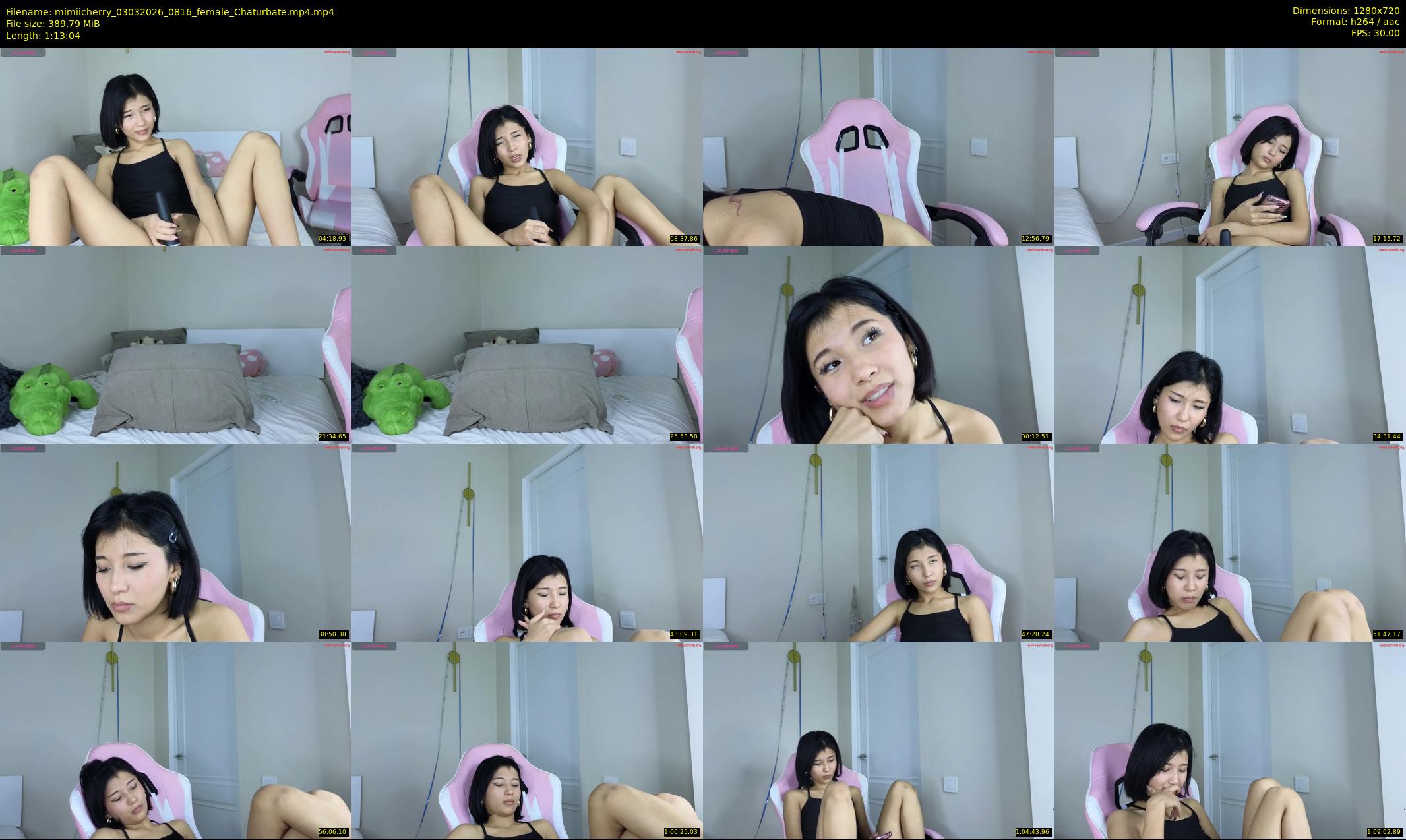 mimiicherry — 74 minute Chaturbate female cam show recording, 720p, Mar 3, 2026